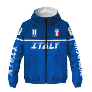 Italy | Premium World Cup 2026 x BTS Limited Edition Windbreaker Jacket TTH200526