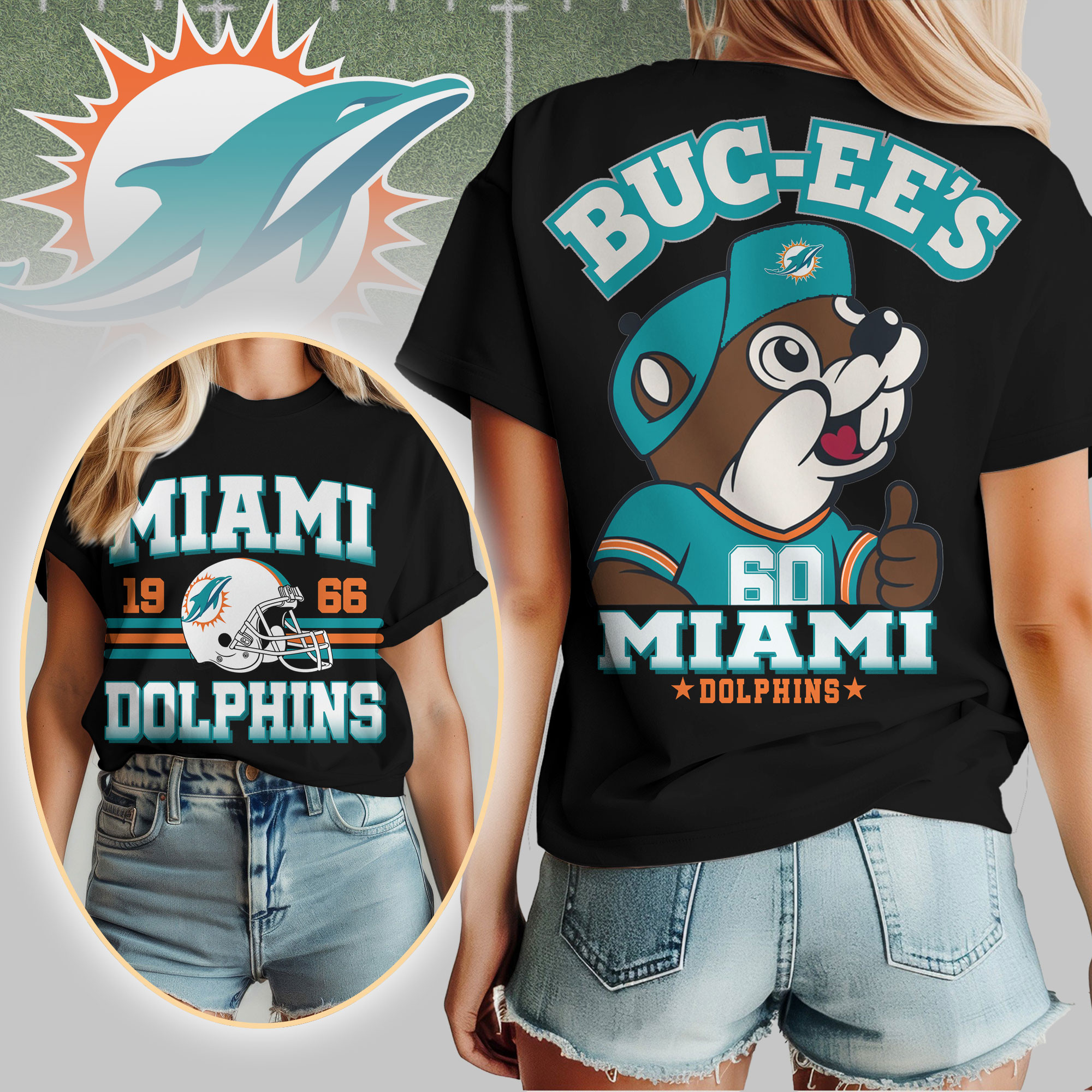 Miami Dolphins x Premium NFL Kickoff Weekend 3D Shirt – Limited Edition TTH200516