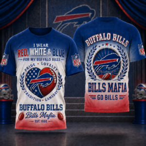 Buffalo Bills x Premium NFL Pride Loyalty Tradition 3D T-Shirt – Limited Edition TTH200513
