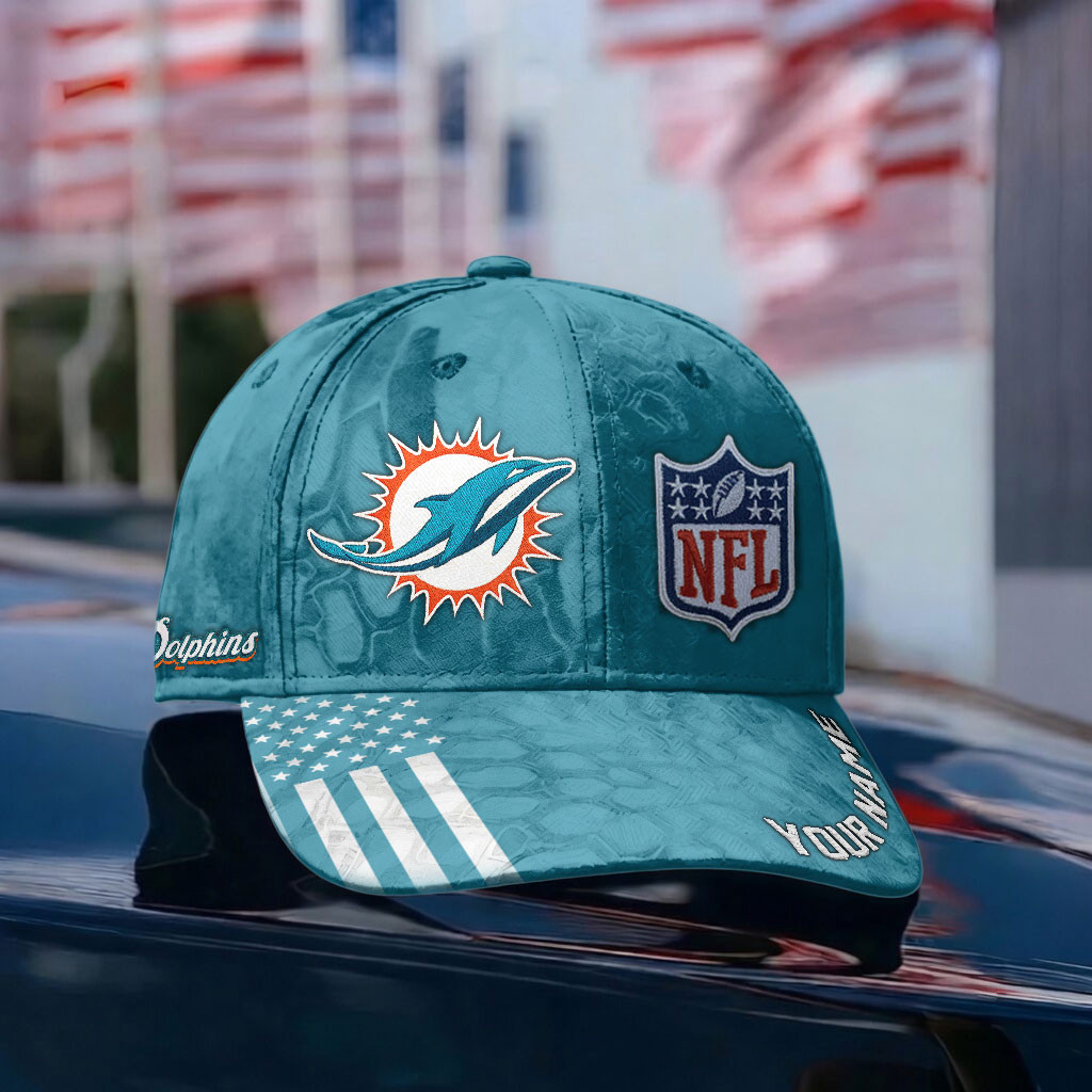 Miami Dolphins x Premium NFL Heritage Custom Classic Cap – Limited Edition TTH200518