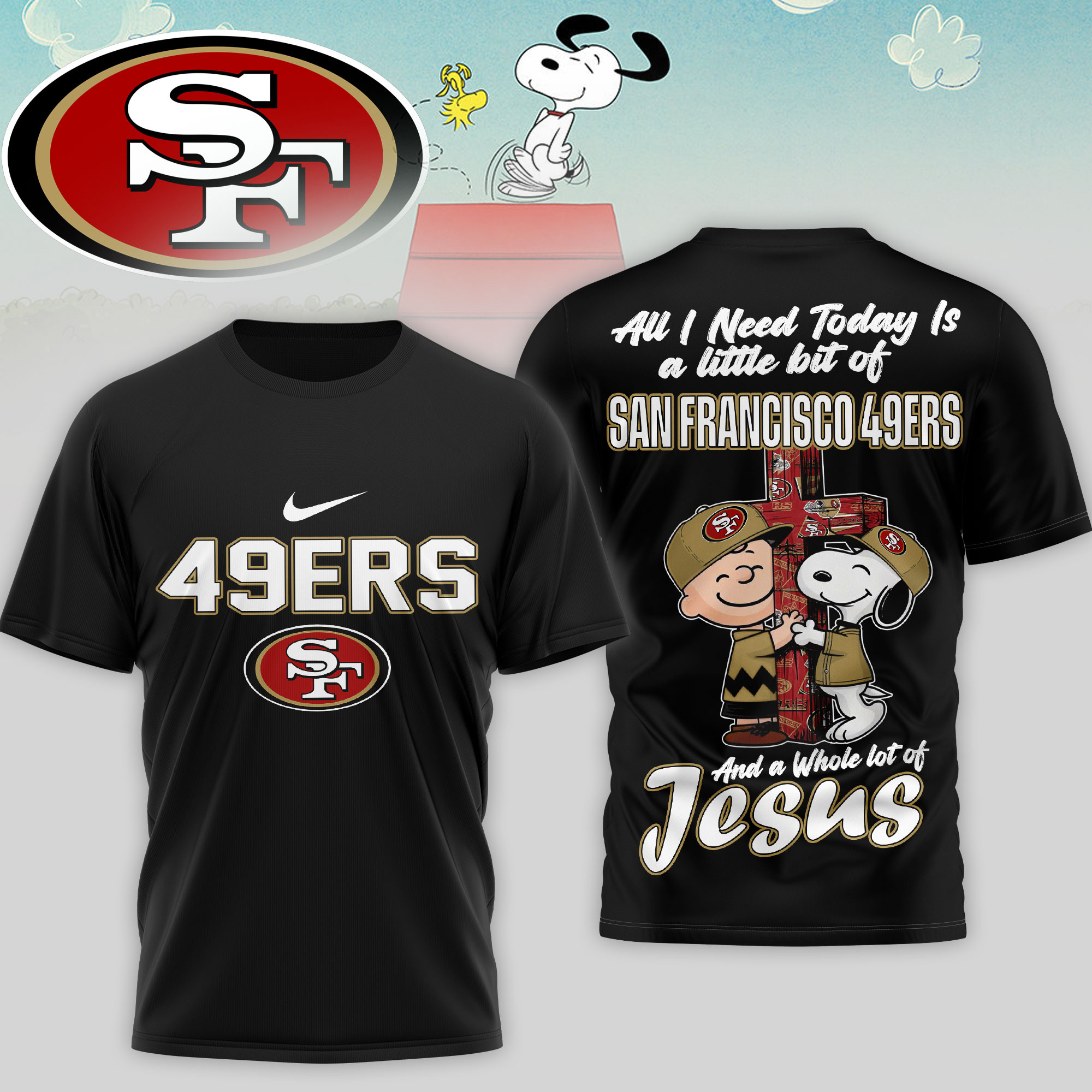 San Francisco 49ers x Premium NFL League Blessing 3D T-Shirt – Limited Edition TTH200517