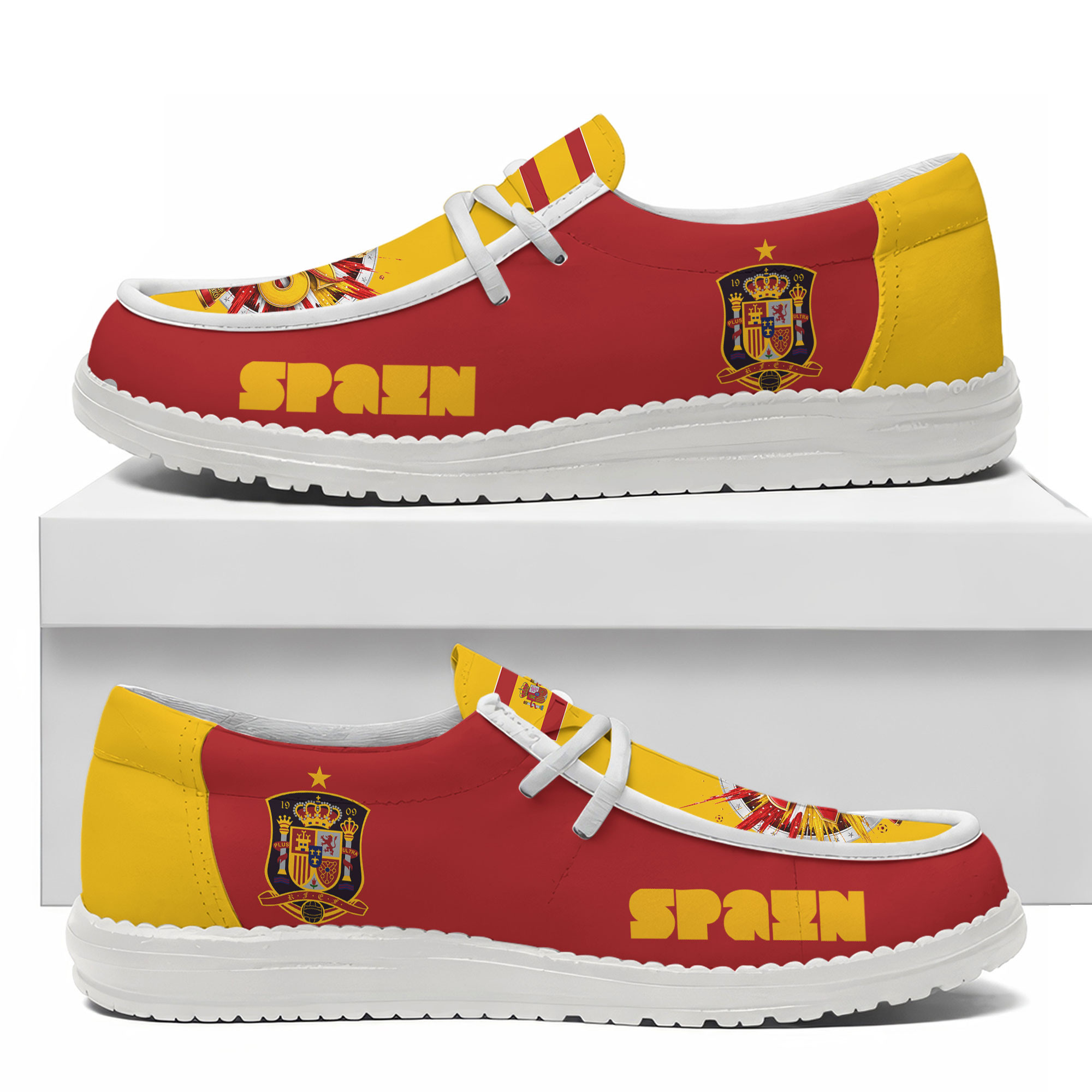 Spain – Premium World Cup 2026 Elite Move Loafer Shoes – Limited Edition TTH190515