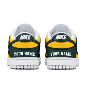 Green Bay Packers x Premium NFL Dunk Low Shoes Limited Edition TTH190517
