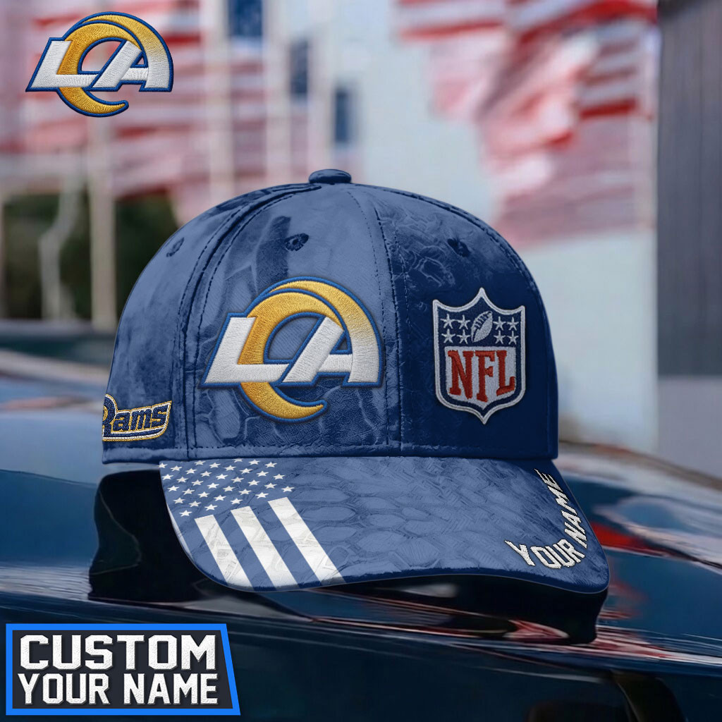 Los Angeles Rams x Premium NFL Heritage Custom Classic Cap – Limited Edition TTH200518 - Image 2