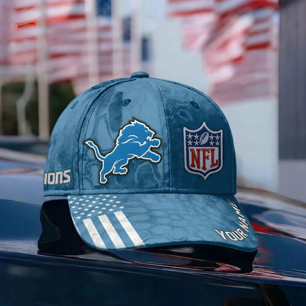 Detroit Lions x Premium NFL Heritage Custom Classic Cap – Limited Edition TTH200518