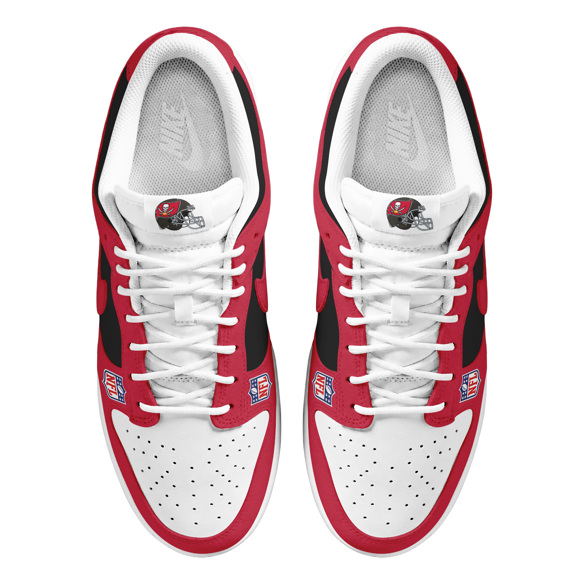 Tampa Bay Buccaneers x Premium NFL Dunk Low Shoes Limited Edition TTH190517 - Image 3