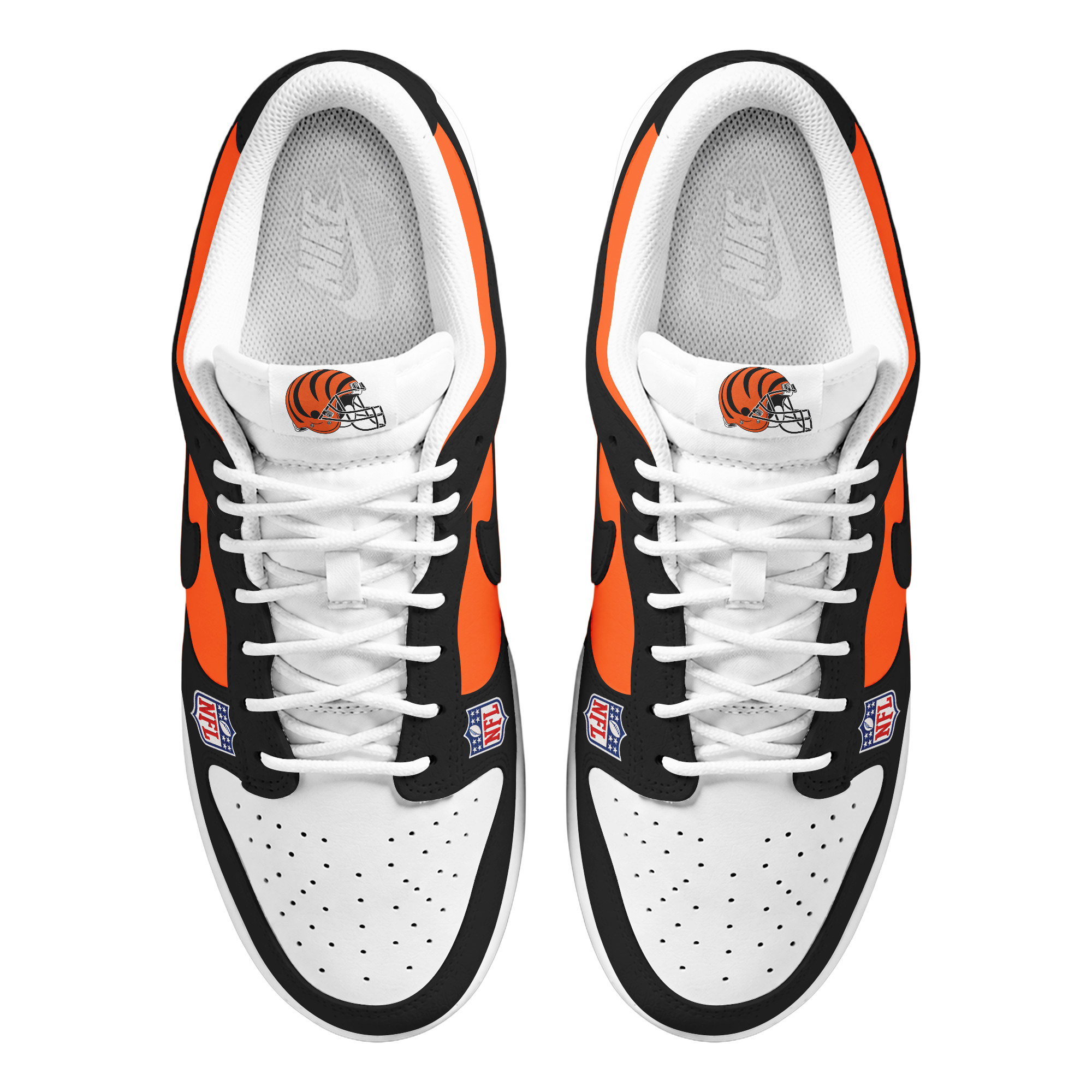 Cincinnati Bengals x Premium NFL Dunk Low Shoes Limited Edition TTH190517 - Image 3