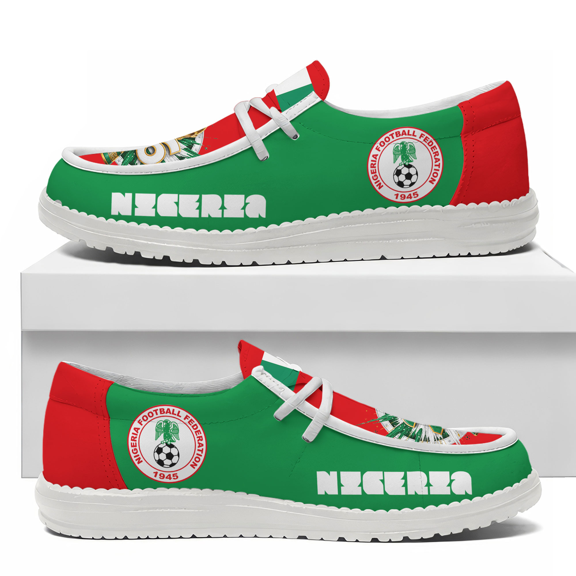 Nigeria – Premium World Cup 2026 Elite Move Loafer Shoes – Limited Edition TTH190515