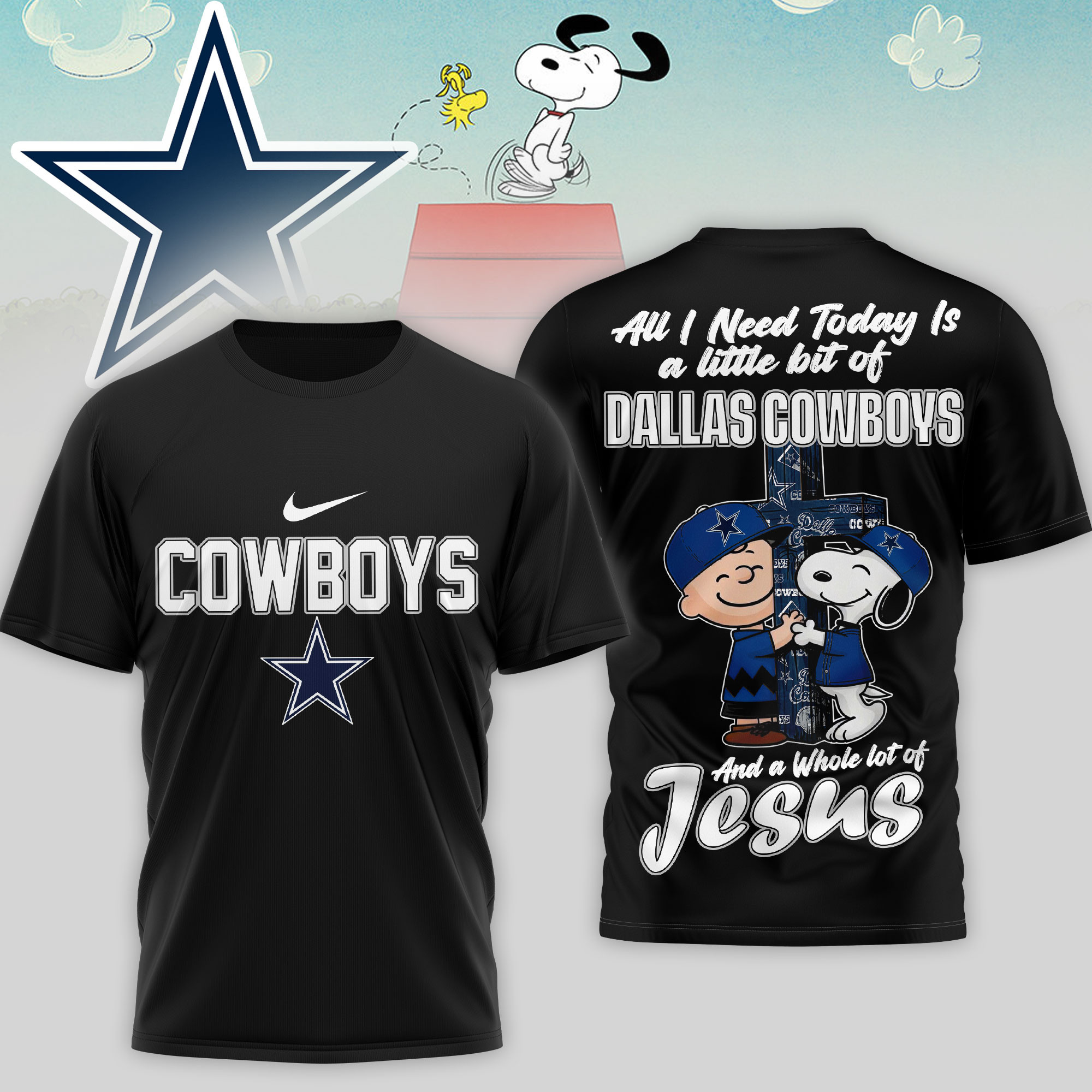 Dallas Cowboys x Premium NFL League Blessing 3D T-Shirt – Limited Edition TTH200517