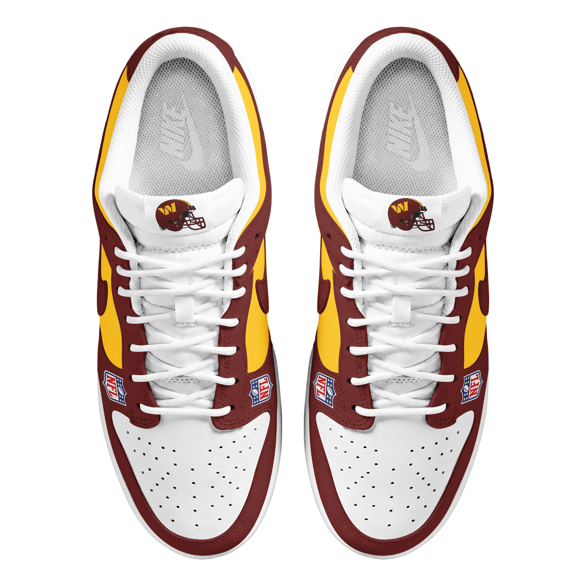 Washington Commanders x Premium NFL Dunk Low Shoes Limited Edition TTH190517 - Image 3
