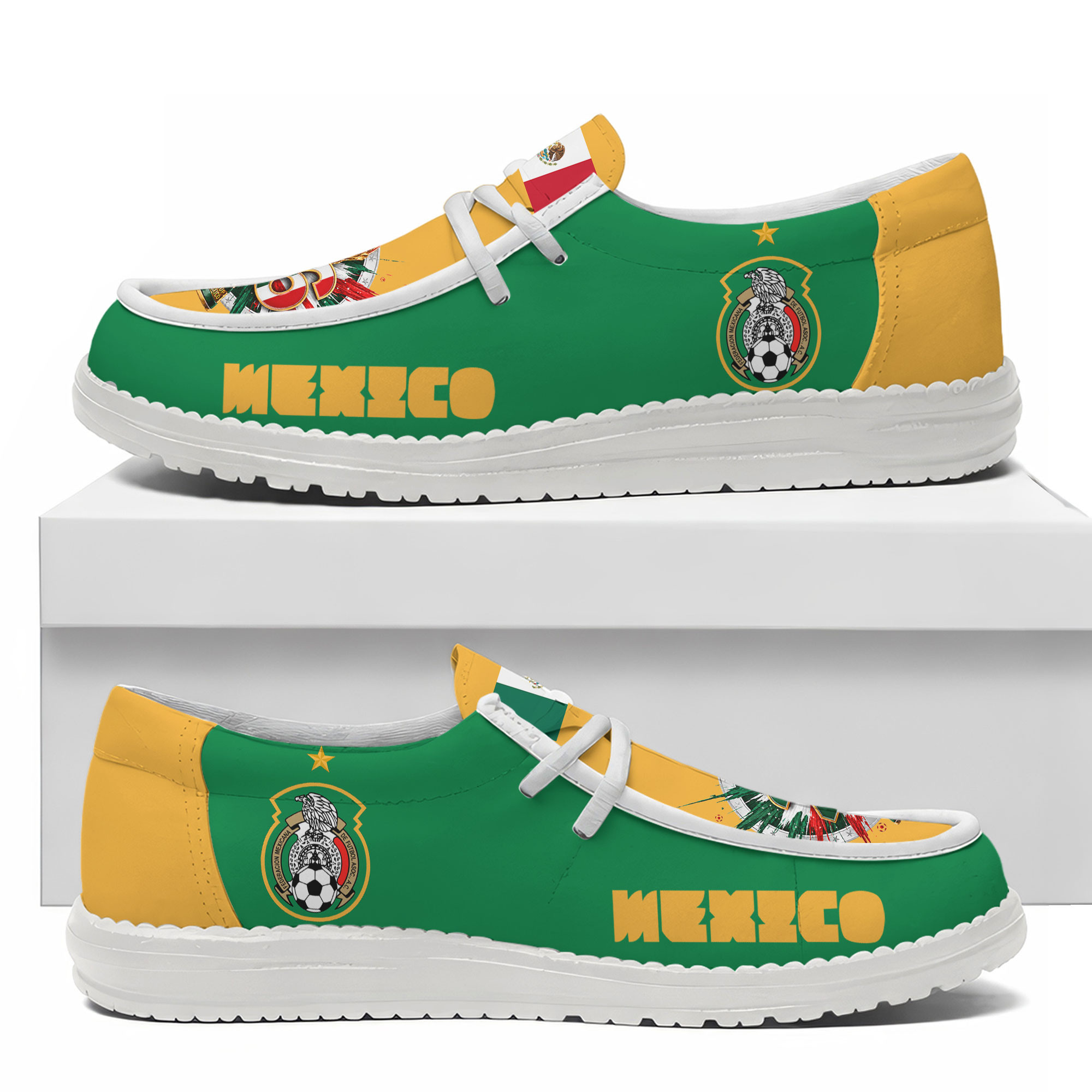 Mexico – Premium World Cup 2026 Elite Move Loafer Shoes – Limited Edition TTH190515