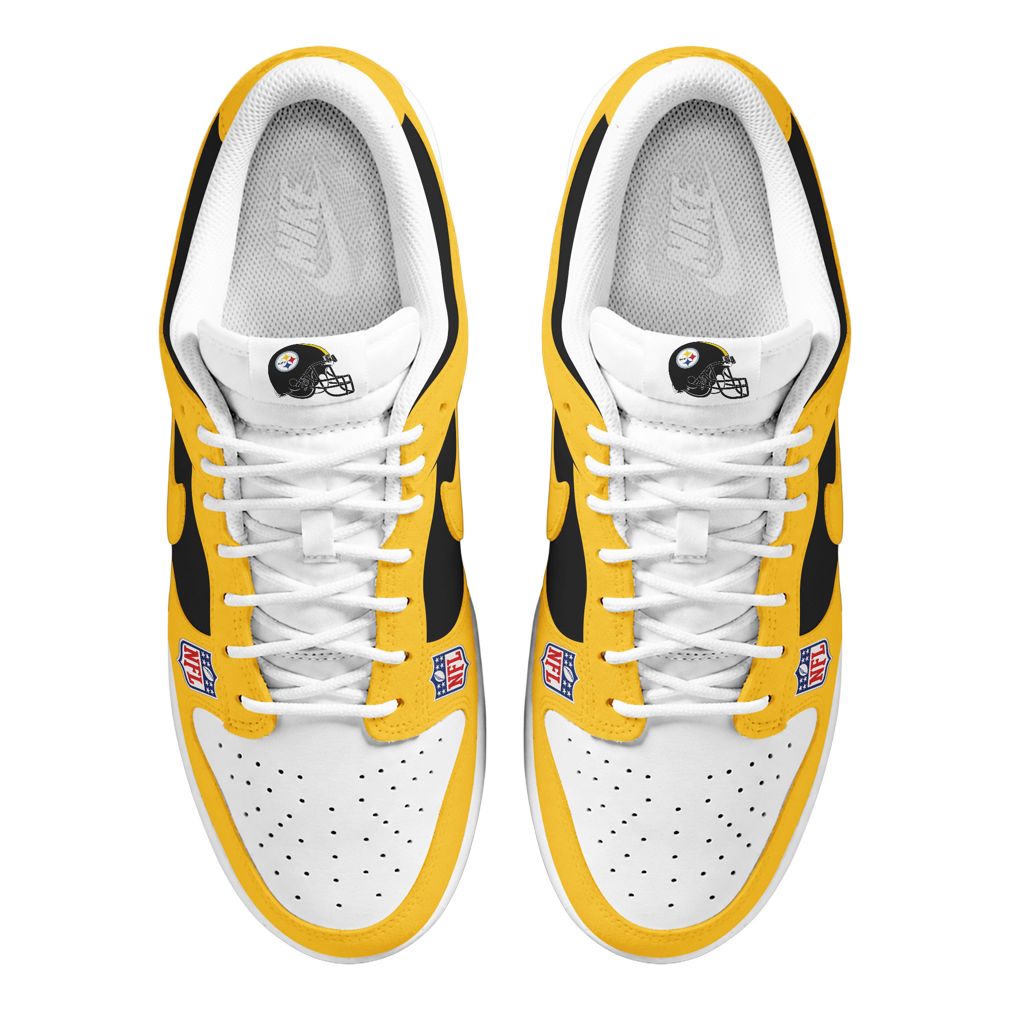 Pittsburgh Steelers x Premium NFL Dunk Low Shoes Limited Edition TTH190517 - Image 3