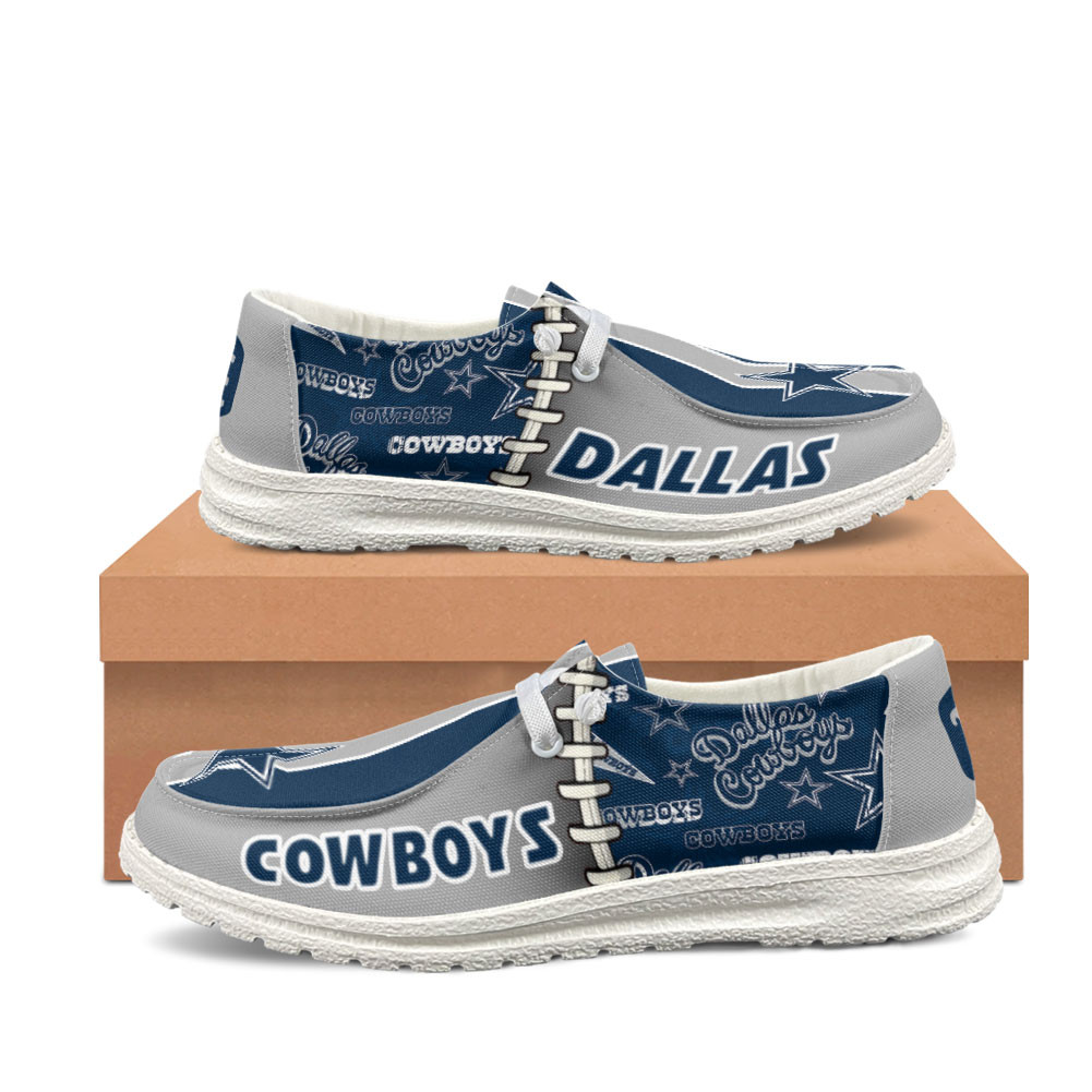 Dallas Cowboys x Premium NFL Gridiron Casual Loafer Shoes – Limited Edition TTH190519