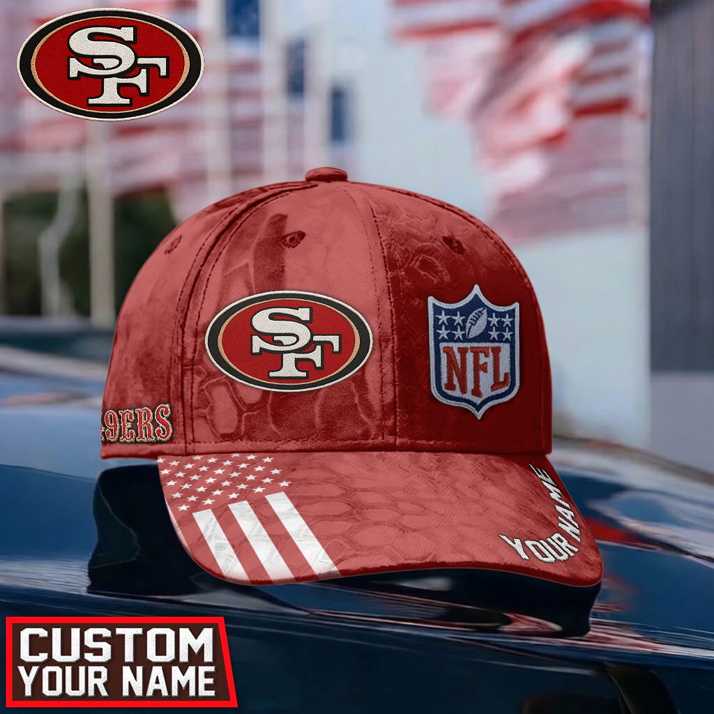 San Francisco 49ers x Premium NFL Heritage Custom Classic Cap – Limited Edition TTH200518 - Image 2