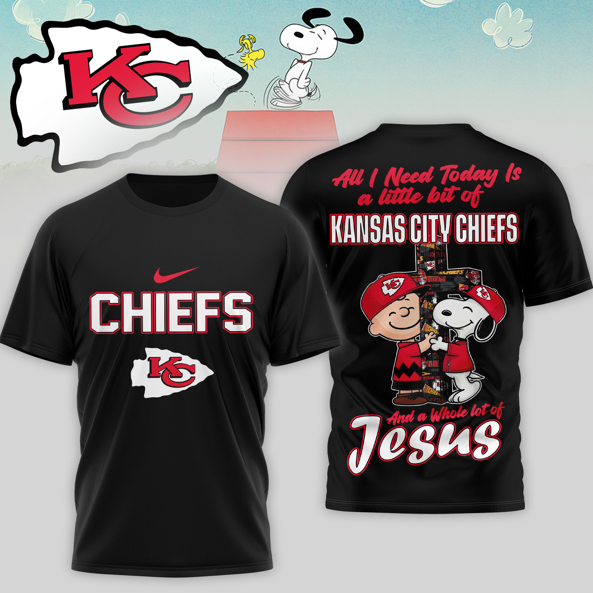 Kansas City Chiefs x Premium NFL League Blessing 3D T-Shirt – Limited Edition TTH200517