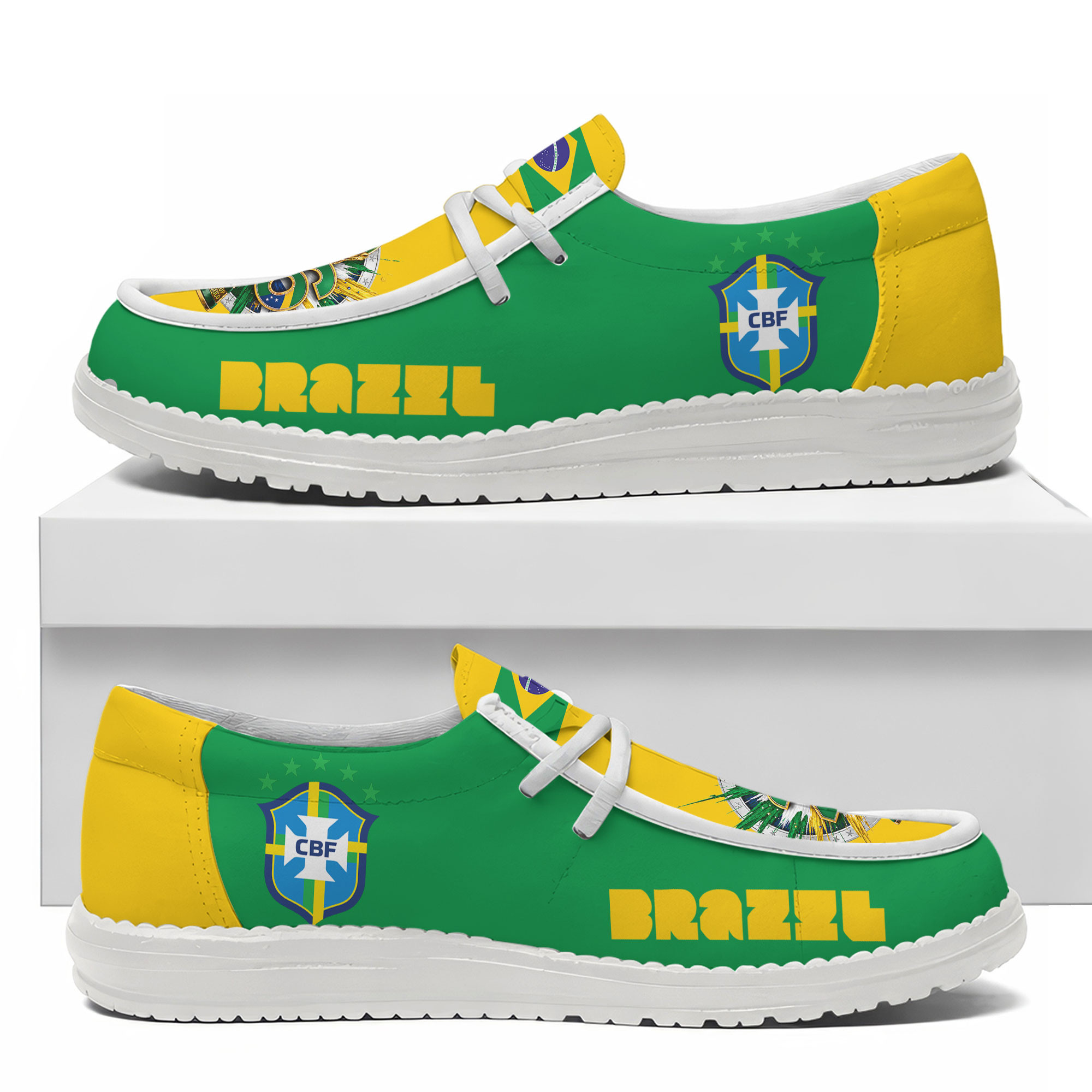 Brazil – Premium World Cup 2026 Elite Move Loafer Shoes – Limited Edition TTH190515