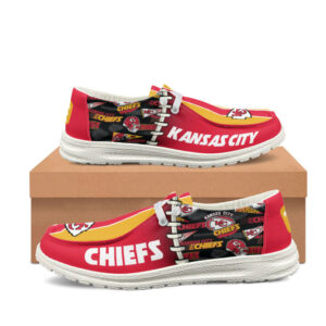 Kansas City Chiefs x Premium NFL Gridiron Casual Loafer Shoes – Limited Edition TTH190519