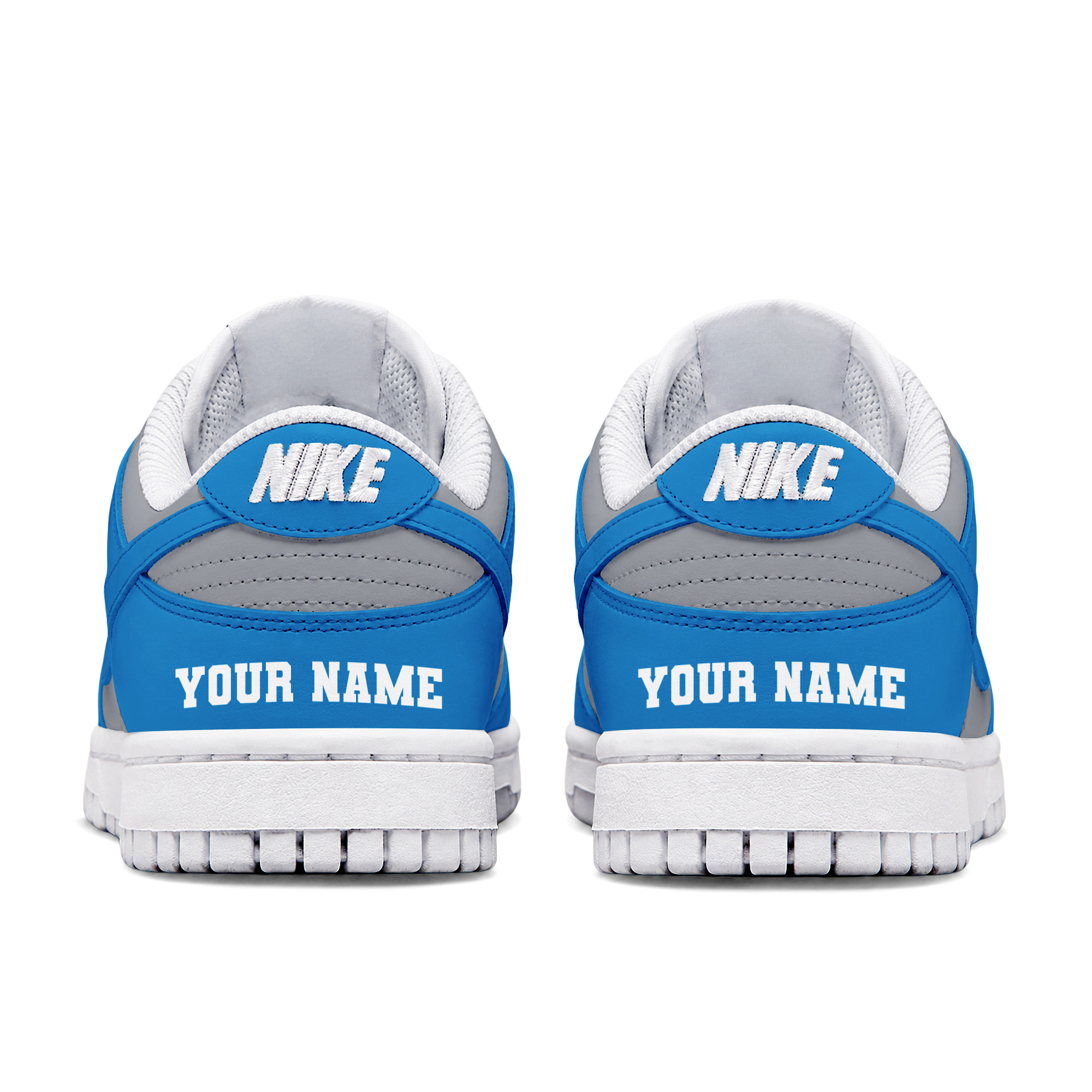 Detroit Lions x Premium NFL Dunk Low Shoes Limited Edition TTH190517