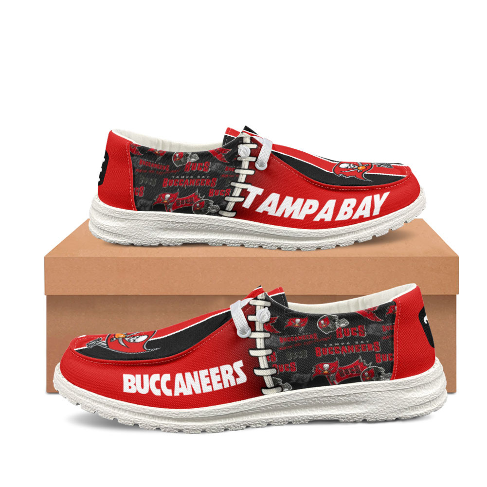 Tampa Bay Buccaneers x Premium NFL Gridiron Casual Loafer Shoes – Limited Edition TTH190519