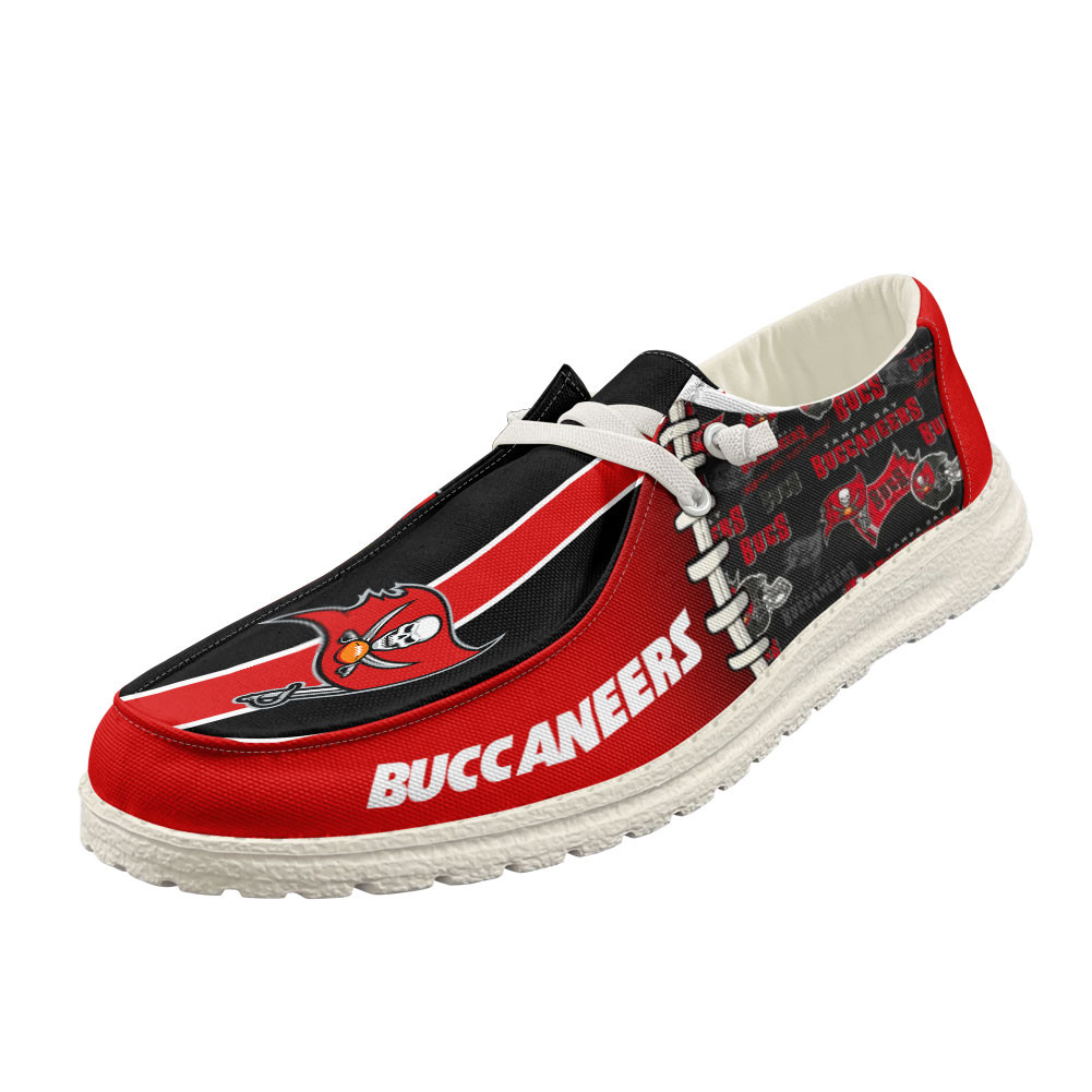 Tampa Bay Buccaneers x Premium NFL Gridiron Casual Loafer Shoes – Limited Edition TTH190519 - Image 4
