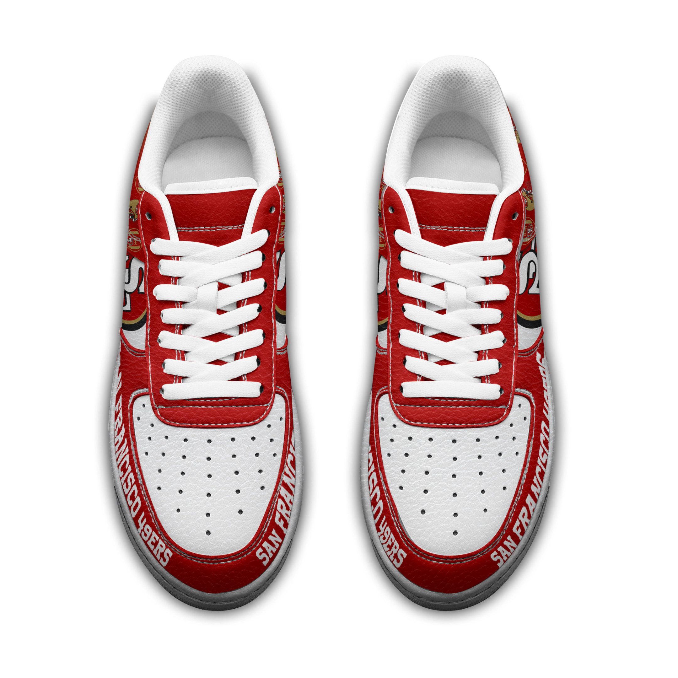 San Francisco 49ers – Premium NFL Gridiron Classic AF1 Shoes – Gift for Fans TTH190504 - Image 4