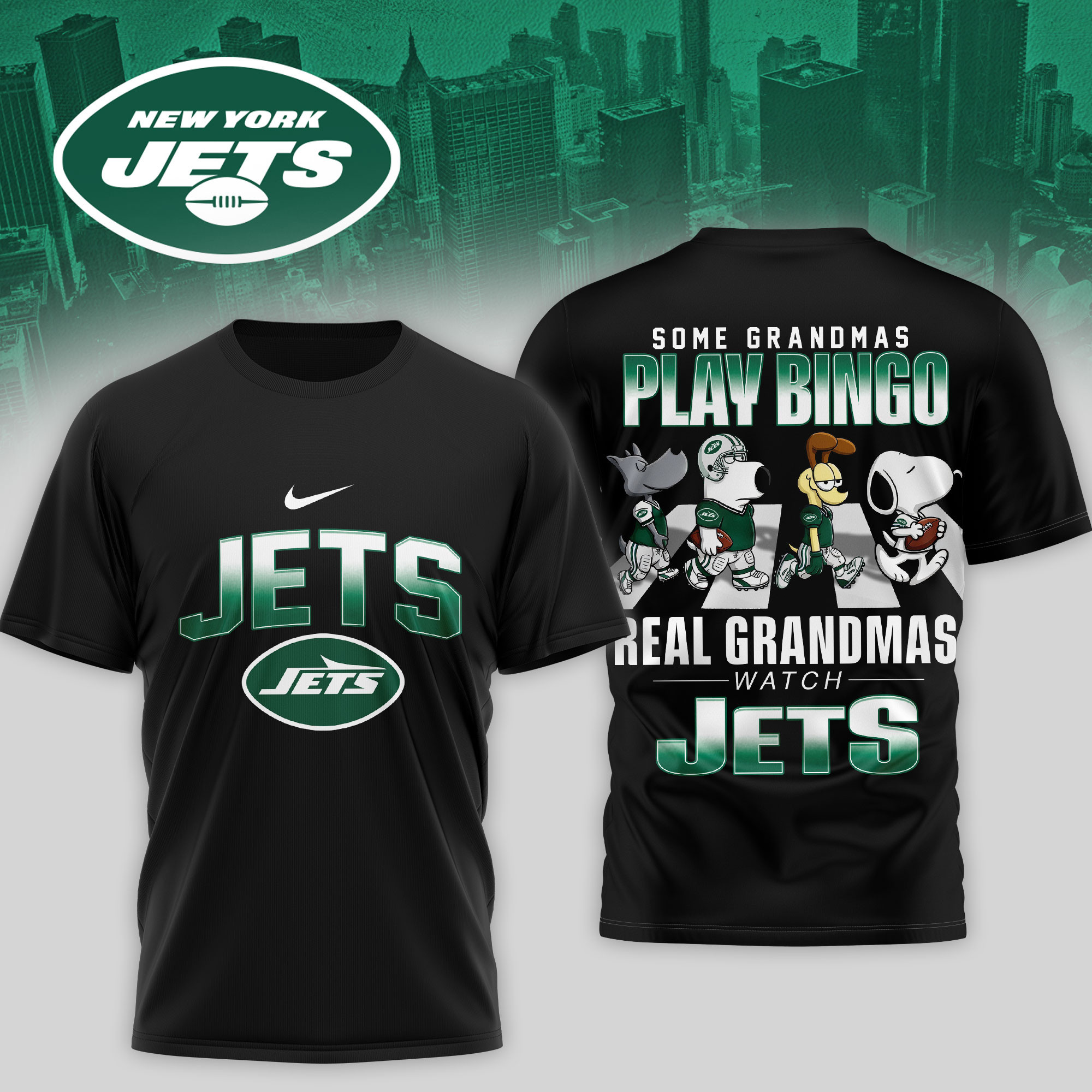 New York Jets | Premium NFL Prime Time 3D Shirt TTH200557