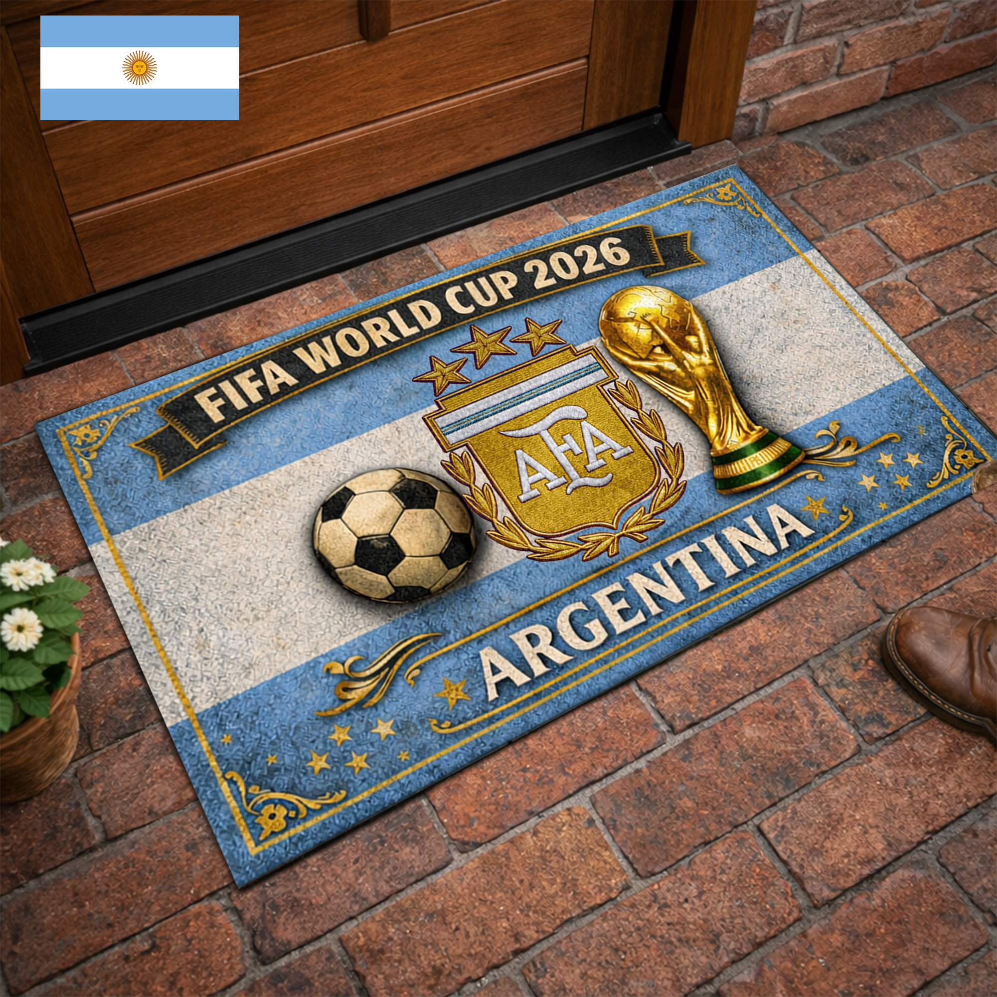 Argentina | Premium World Cup 2026 Doormat TTH200563