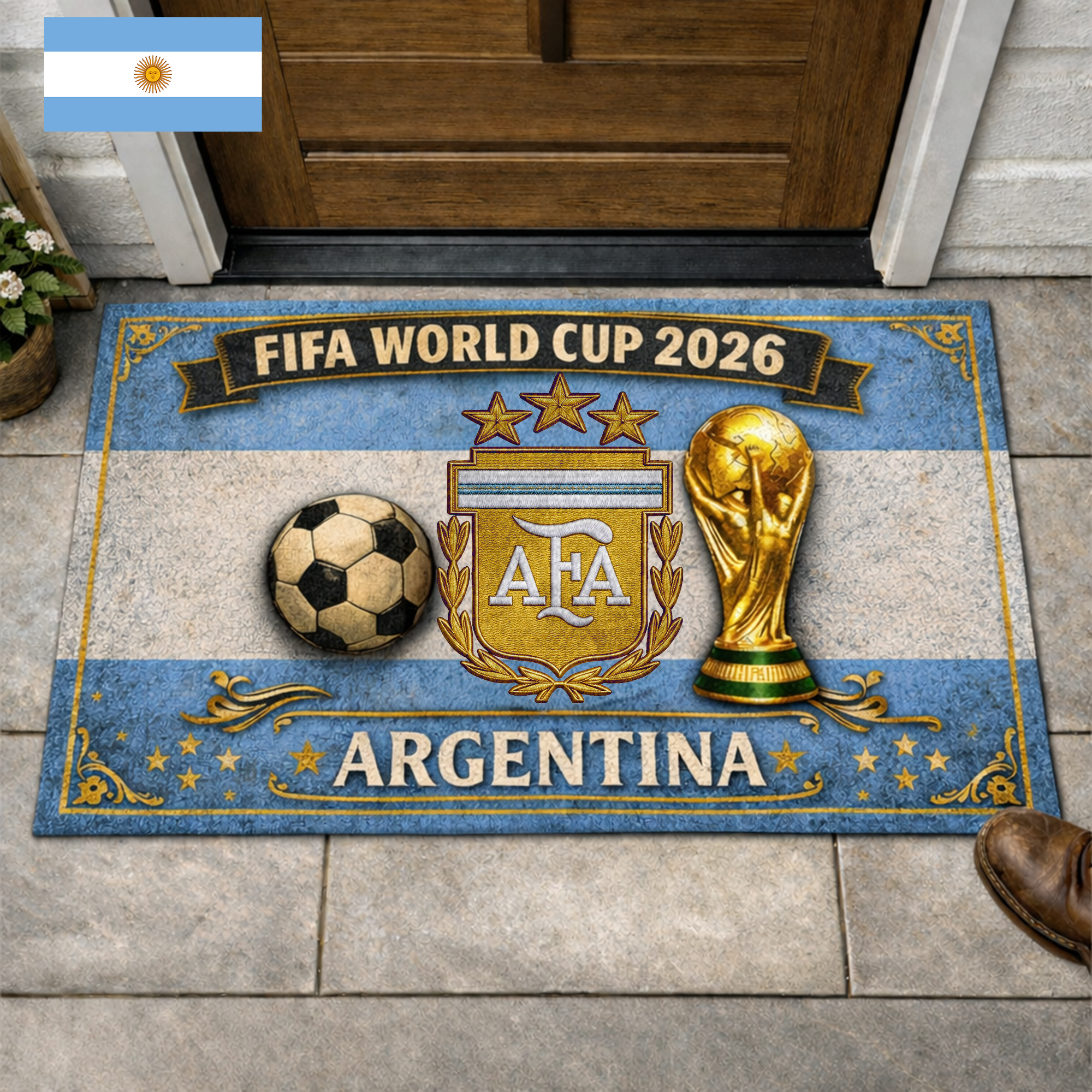 Argentina | Premium World Cup 2026 Doormat TTH200563 - Image 2