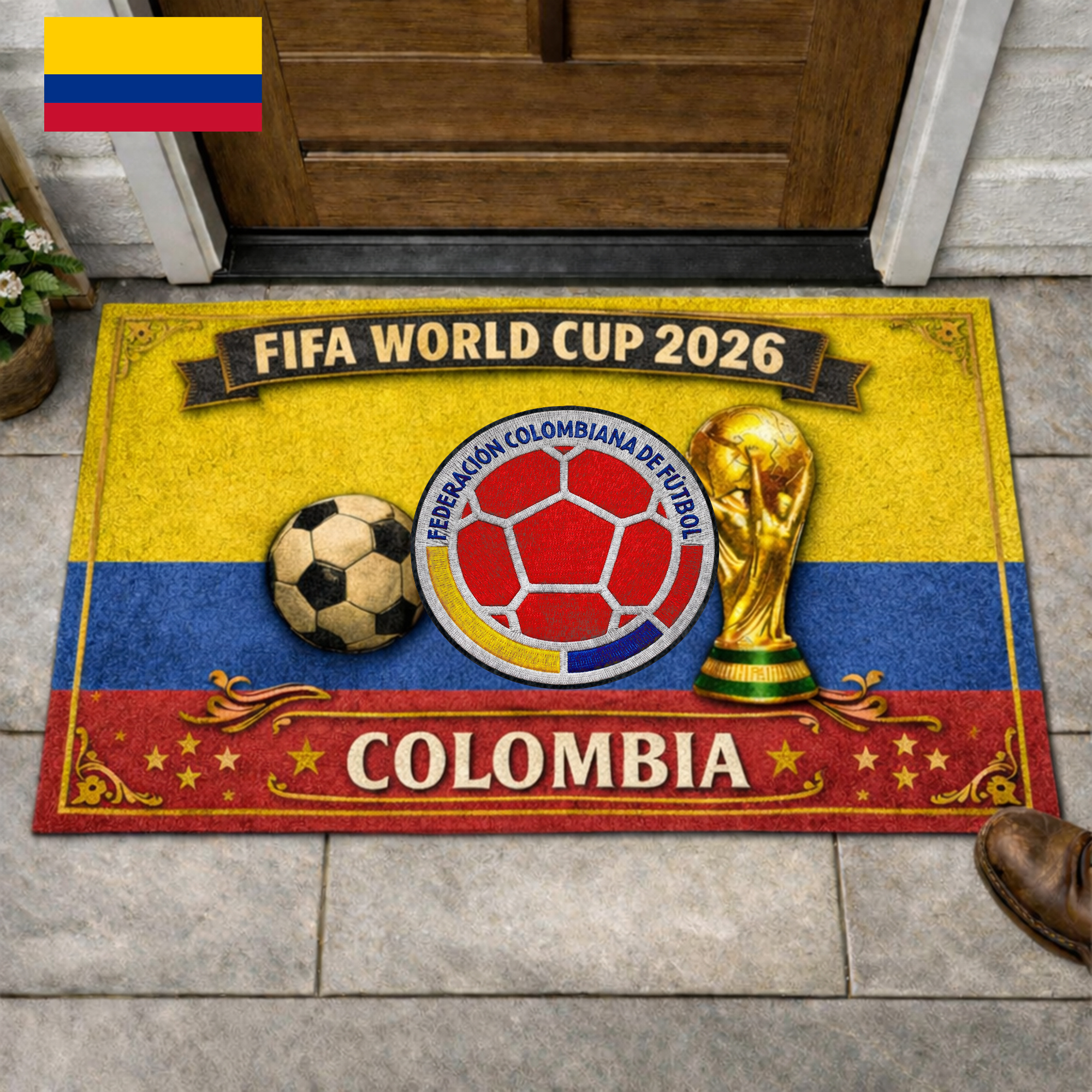 Colombia | Premium World Cup 2026 Doormat TTH200563 - Image 2