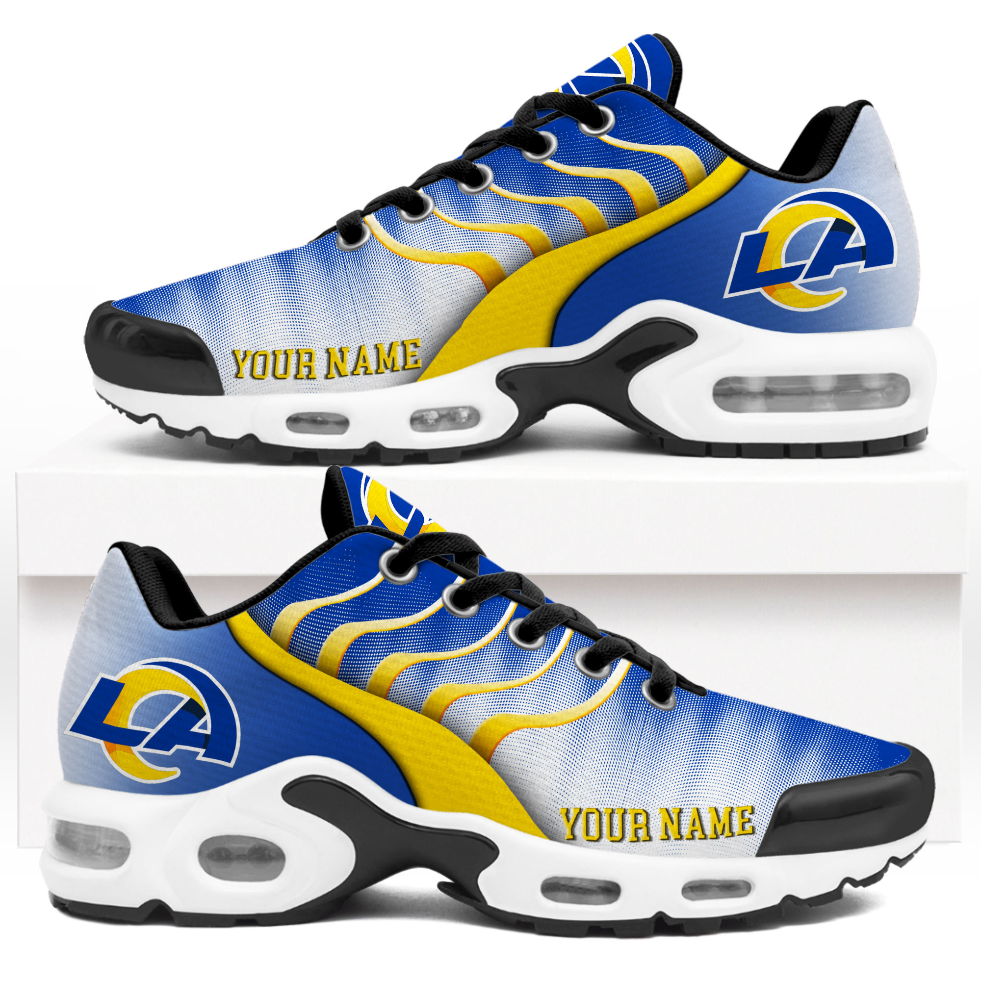 Los Angeles Rams – Premium NFL Endzone Runner Air Max Shoes – Limited Edition TTH190500