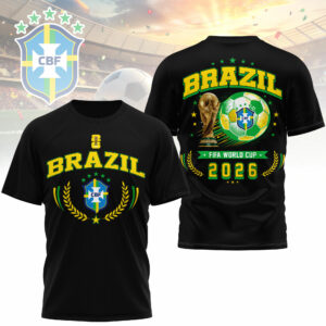 Brazil | Premium World Cup 2026 Classic 3D Shirt TTH200568