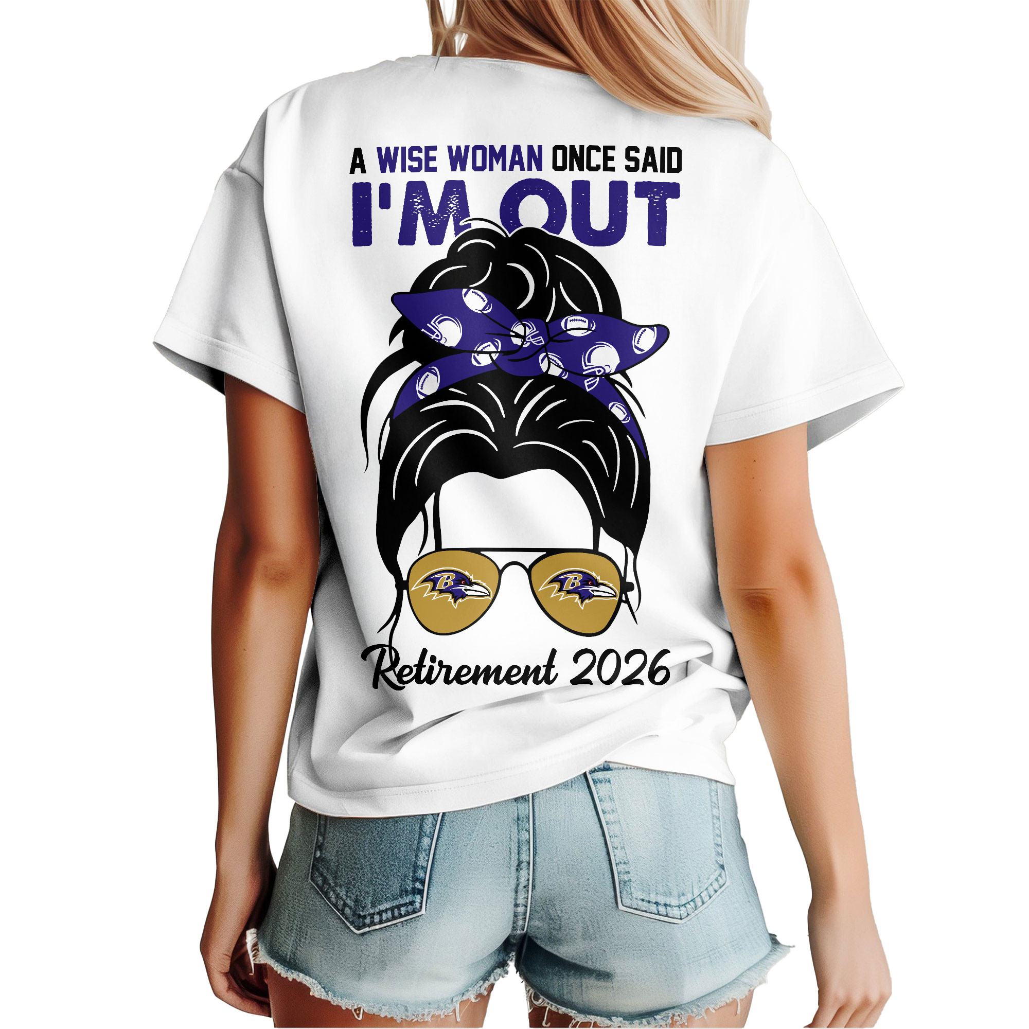 Baltimore Ravens | Premium NFL Retirement 2026 Spirit 3D T-Shirt TTH200545 - Image 3