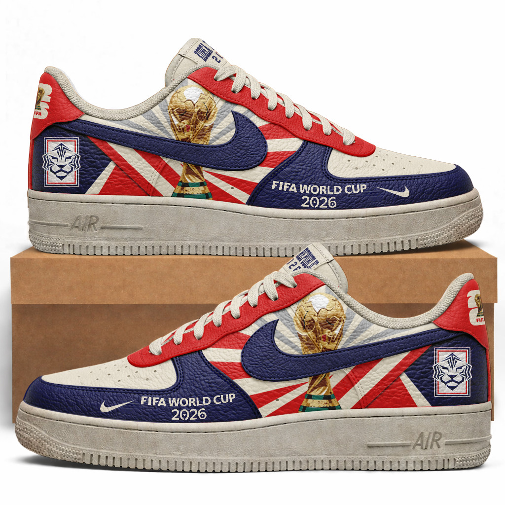 Korea Republic – Premium World Cup 2026 Vintage AF1 Shoes – Limited Edition TTH190505