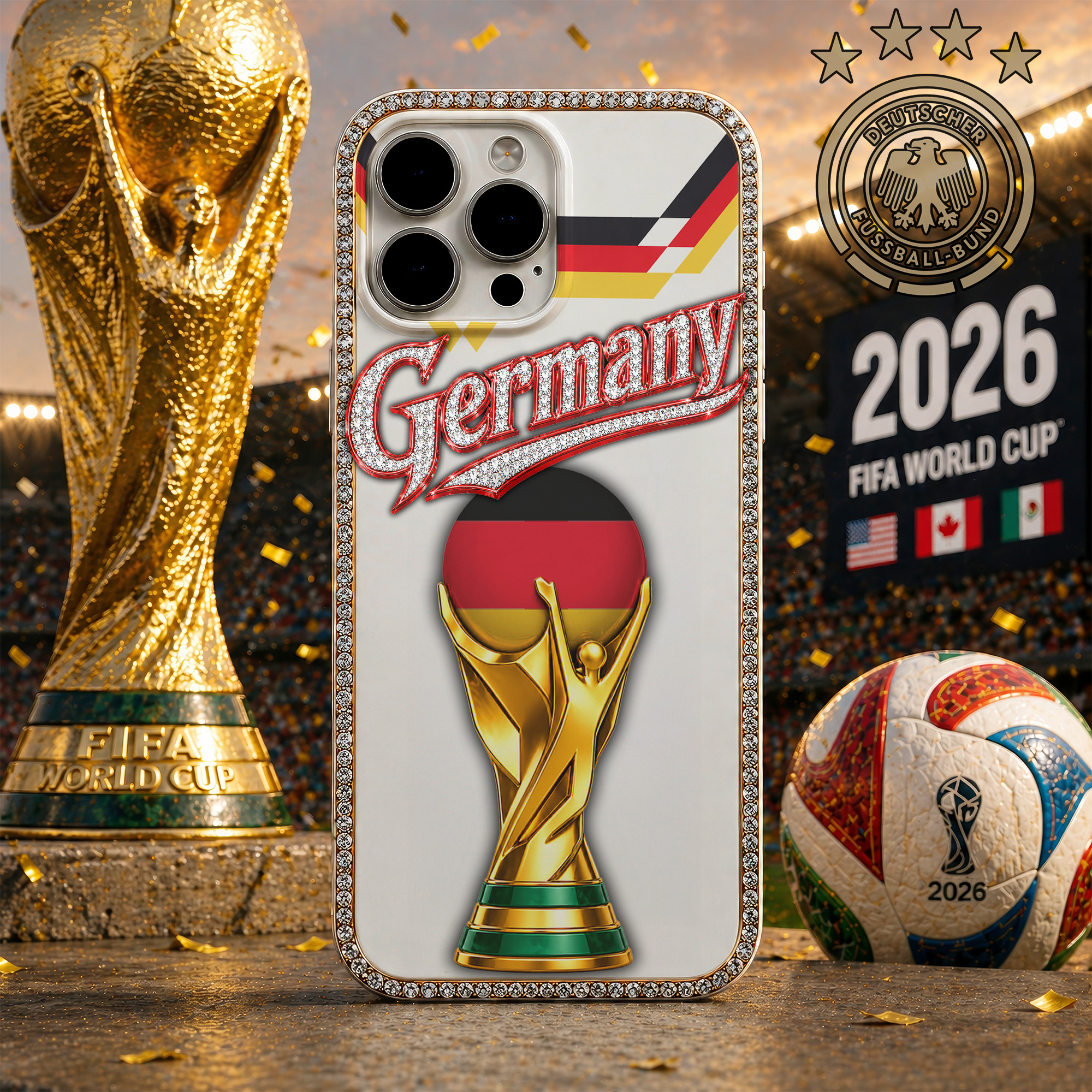 Germany | Premium World Cup 2026 Champion Phone Case TTH200593