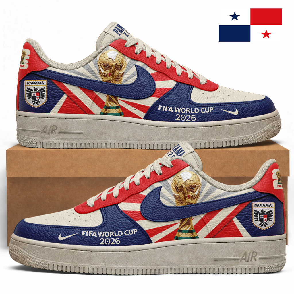 Panama – Premium World Cup 2026 Vintage AF1 Shoes – Limited Edition TTH190505 - Image 2