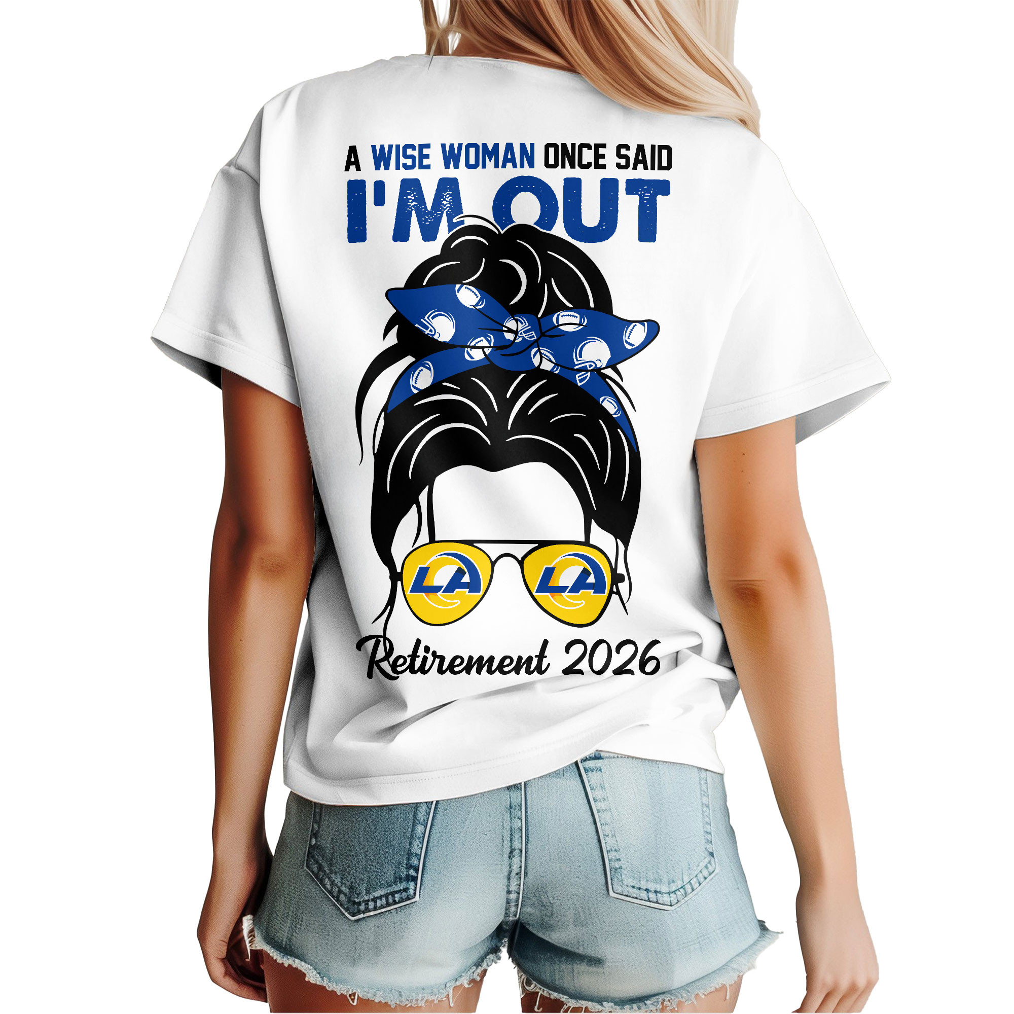 Los Angeles Rams | Premium NFL Retirement 2026 Spirit 3D T-Shirt TTH200545 - Image 3