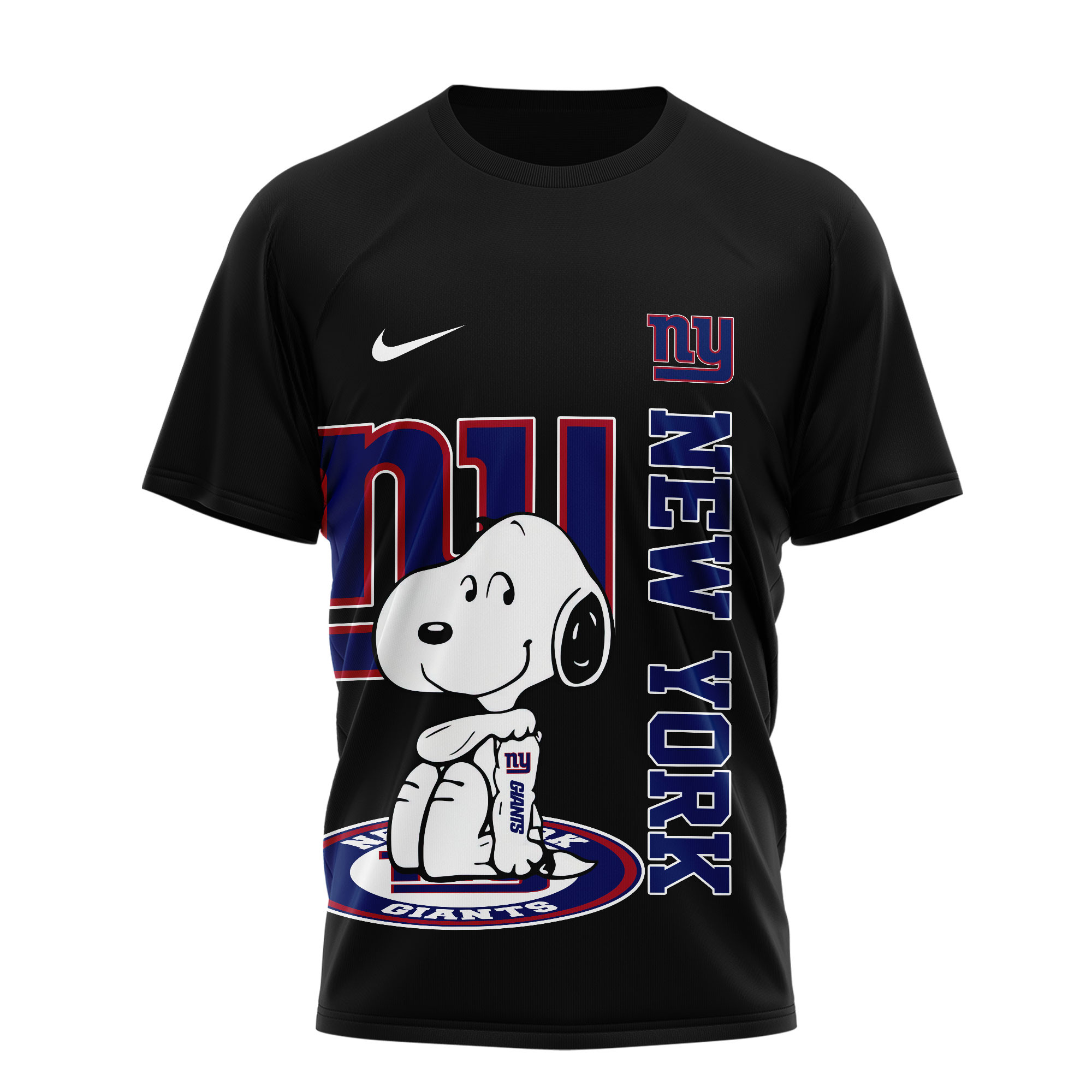 New York Giants | Premium NFL Snoopy Graphic 3D T-Shirt TTH200590