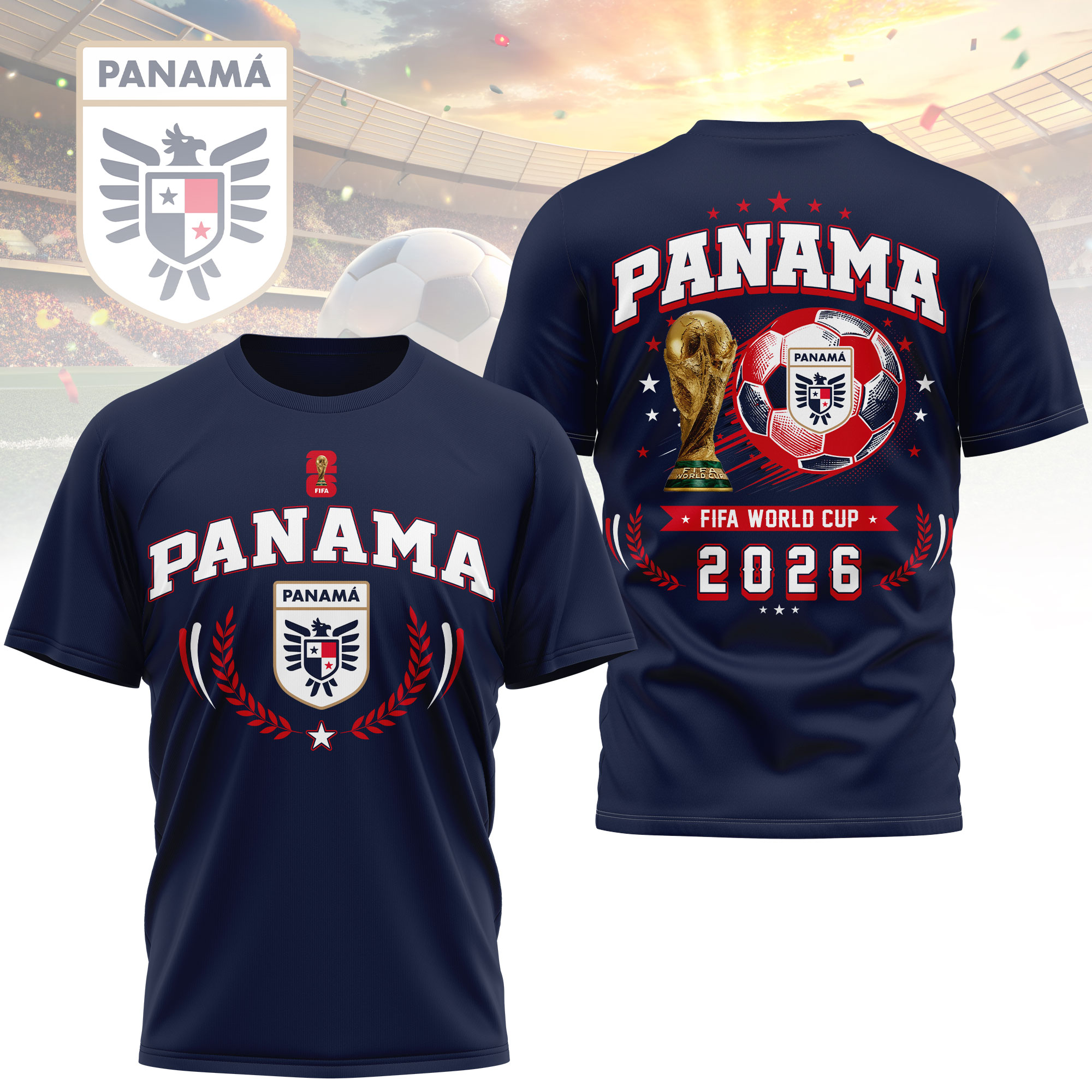 Panama | Premium World Cup 2026 Classic 3D Shirt TTH200568 - Image 4