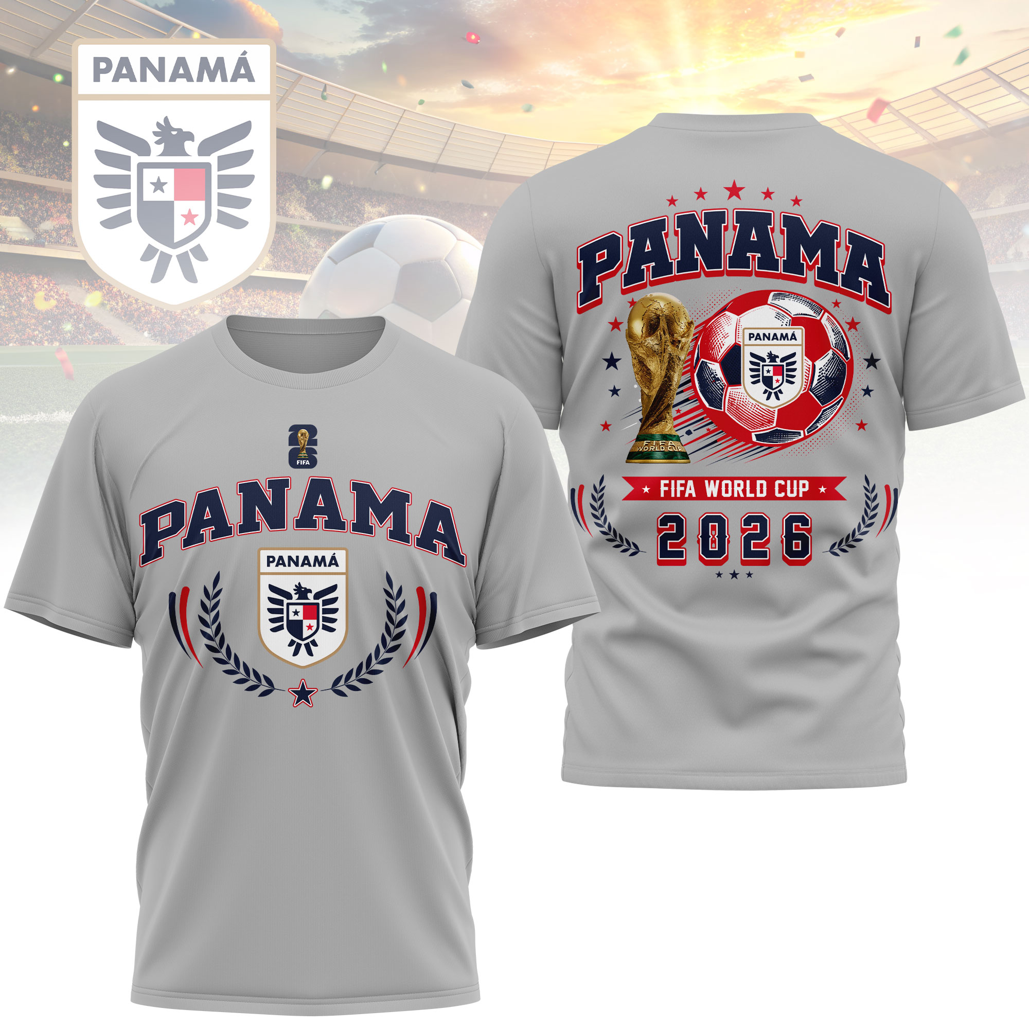 Panama | Premium World Cup 2026 Classic 3D Shirt TTH200568 - Image 3