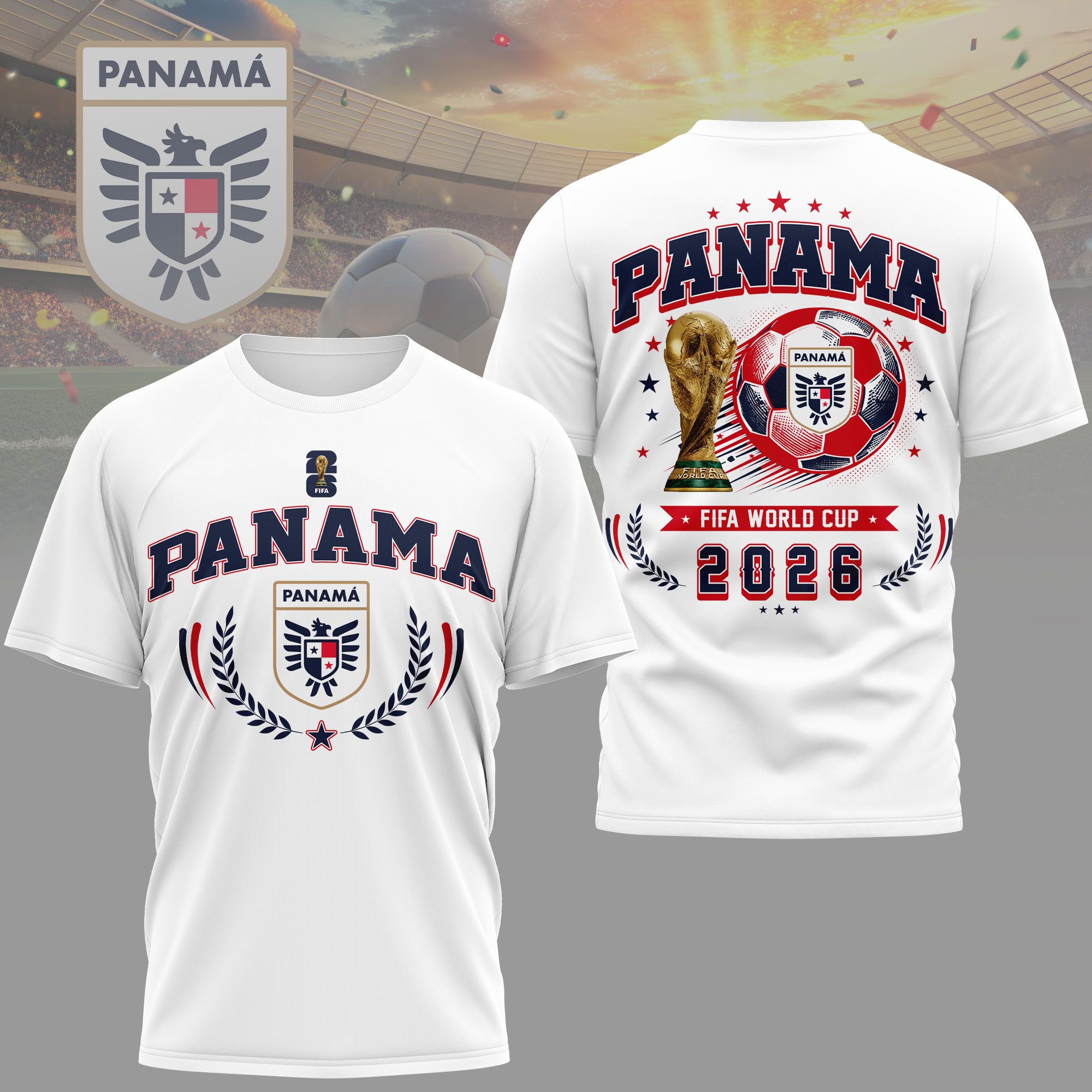 Panama | Premium World Cup 2026 Classic 3D Shirt TTH200568 - Image 2