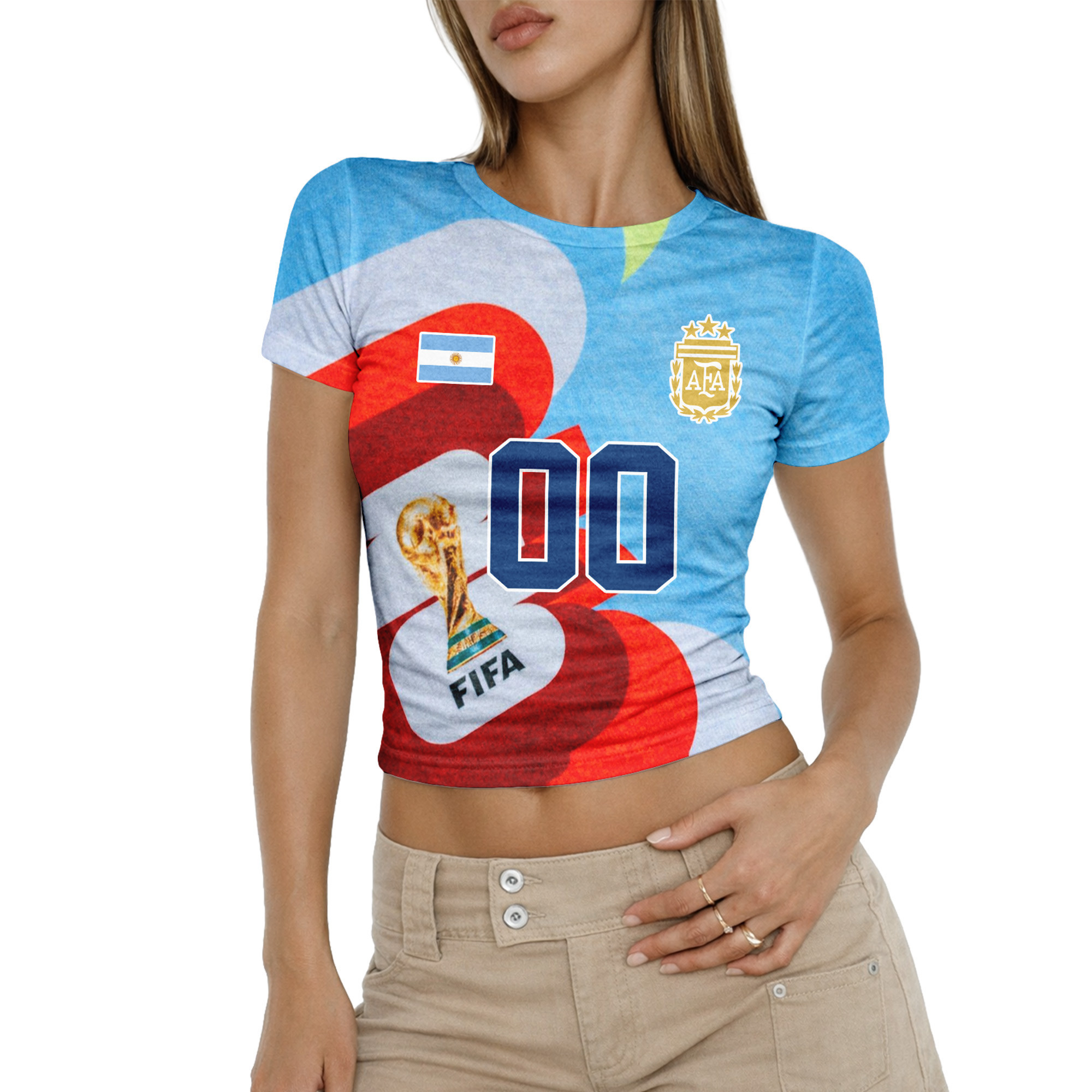 Argentina | Premium World Cup 2026 FIFA 3D Baby Tee TTH200596