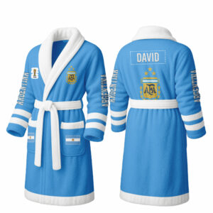 Argentina | Premium World Cup 2026 Fleece Bathrobe TTH200558