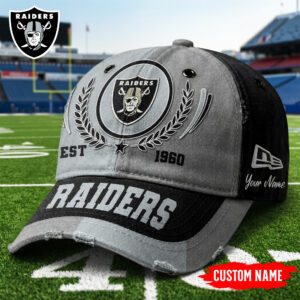 Las Vegas Raiders | Premium NFL Split Color Classic Cap TTH200569