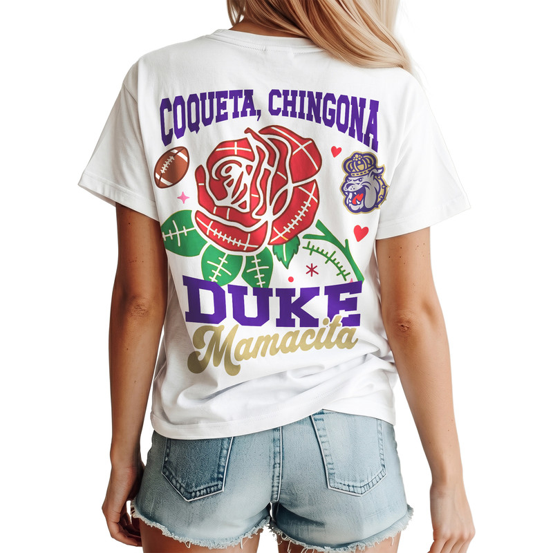 James Madison Dukes | Premium NCAA Dia De La Madre 3D T-Shirt TTH210510 - Image 2
