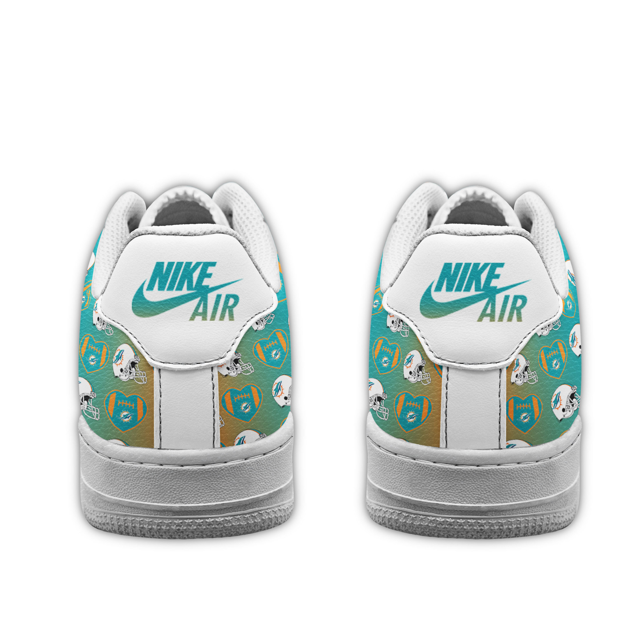 Miami Dolphins – Premium NFL Gridiron Classic AF1 Shoes – Gift for Fans TTH190504 - Image 3