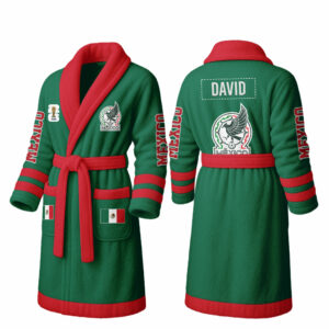Mexico | Premium World Cup 2026 Fleece Bathrobe TTH200558