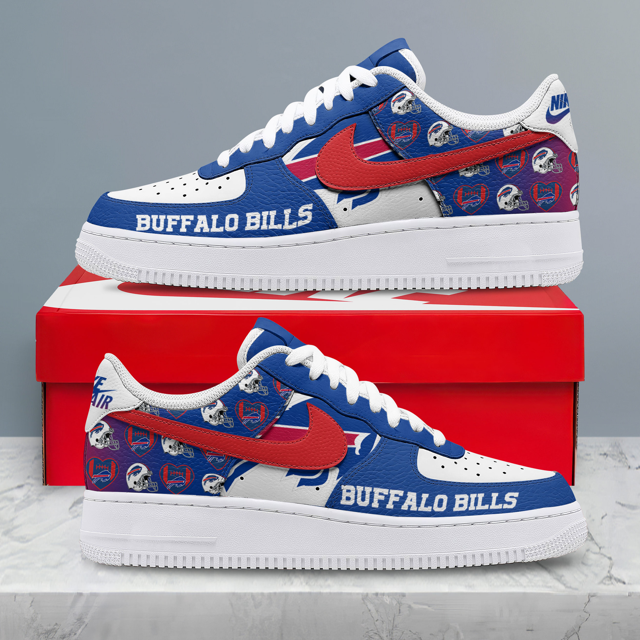 Buffalo Bills – Premium NFL Gridiron Classic AF1 Shoes – Gift for Fans TTH190504