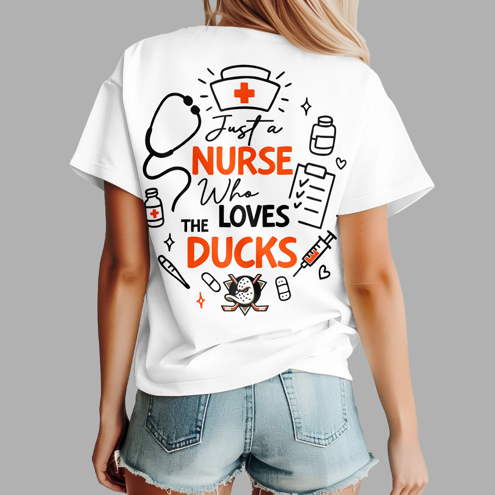 Anaheim Ducks | Premium NHL Fan Nurse 3D Shirt TTH200598