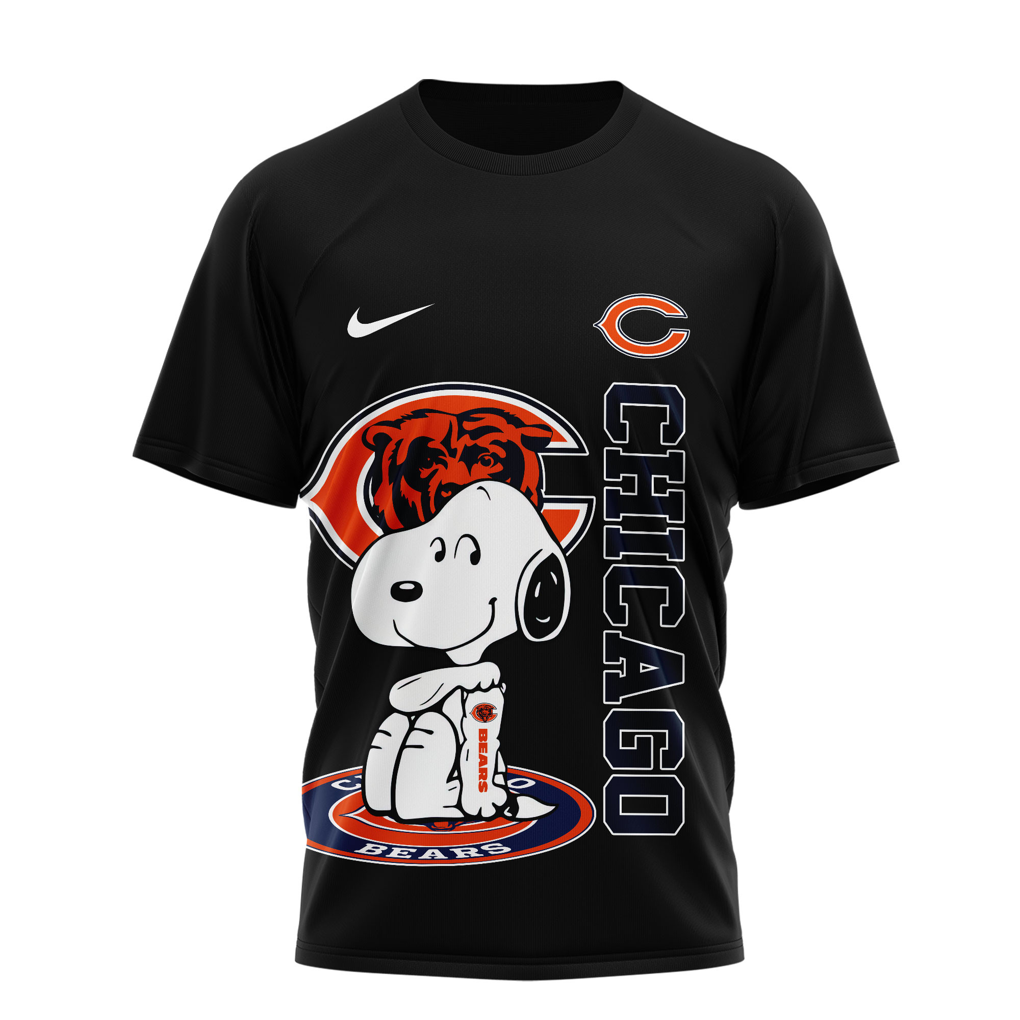 Chicago Bears | Premium NFL Snoopy Graphic 3D T-Shirt TTH200590