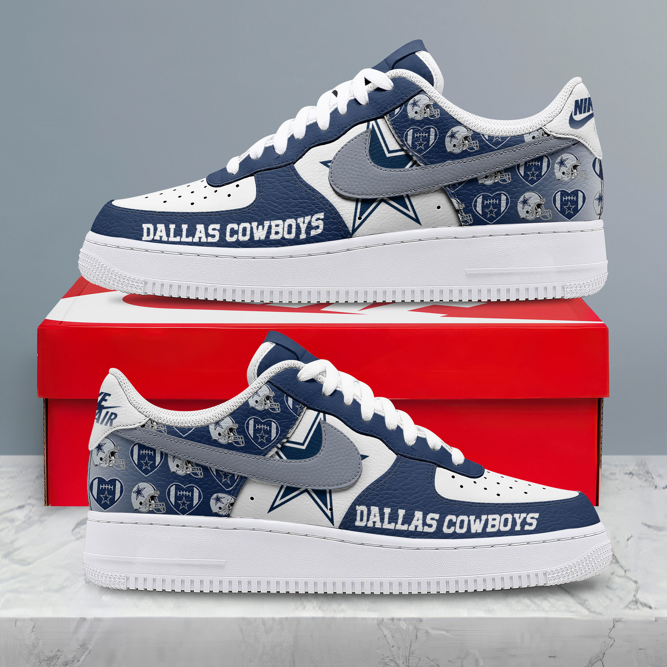 Dallas Cowboys – Premium NFL Gridiron Classic AF1 Shoes – Gift for Fans TTH190504